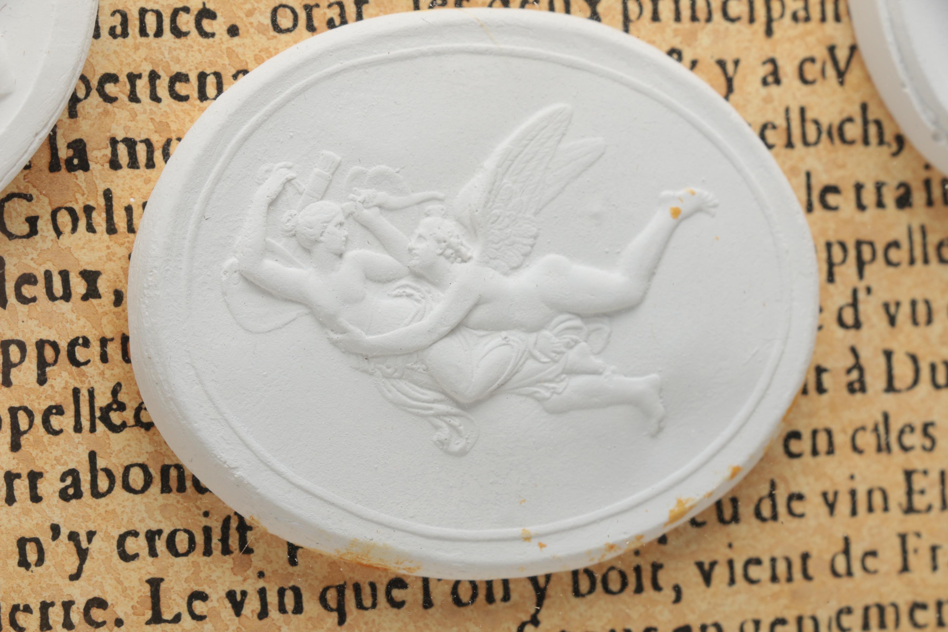 Framed Plaster "Grand Tour" Intaglios