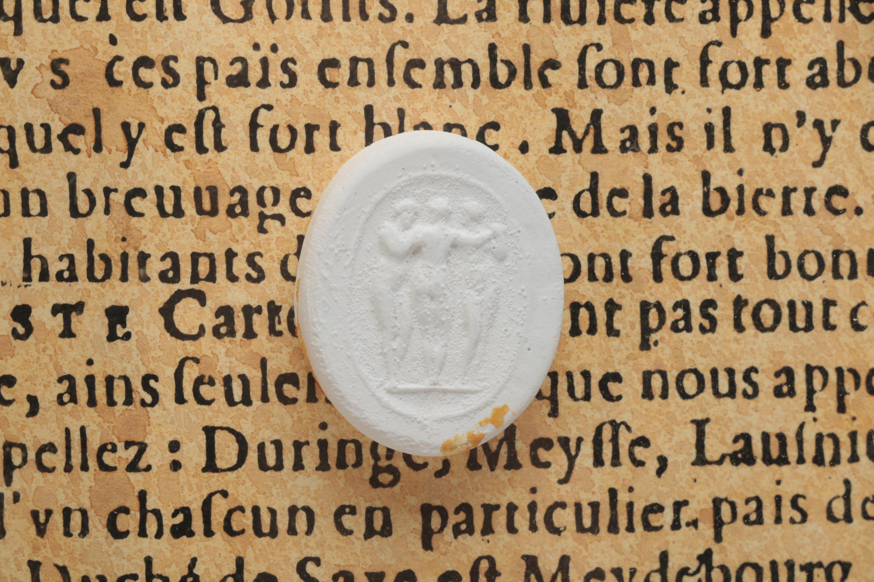 Framed Plaster "Grand Tour" Intaglios