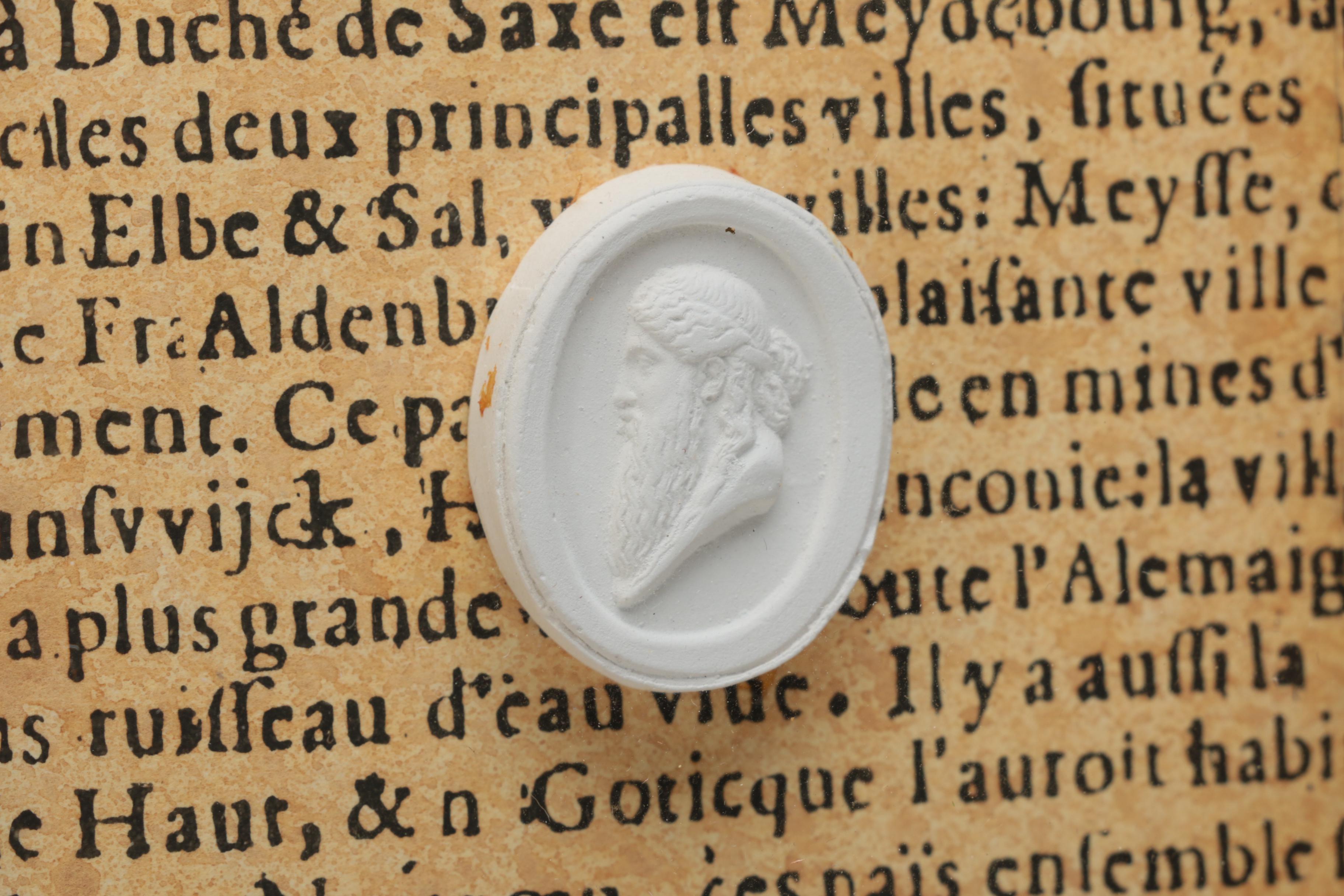 Framed Plaster "Grand Tour" Intaglios