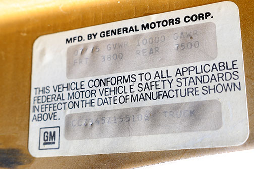 1975 Chevrolet Silverado "Camper Special"