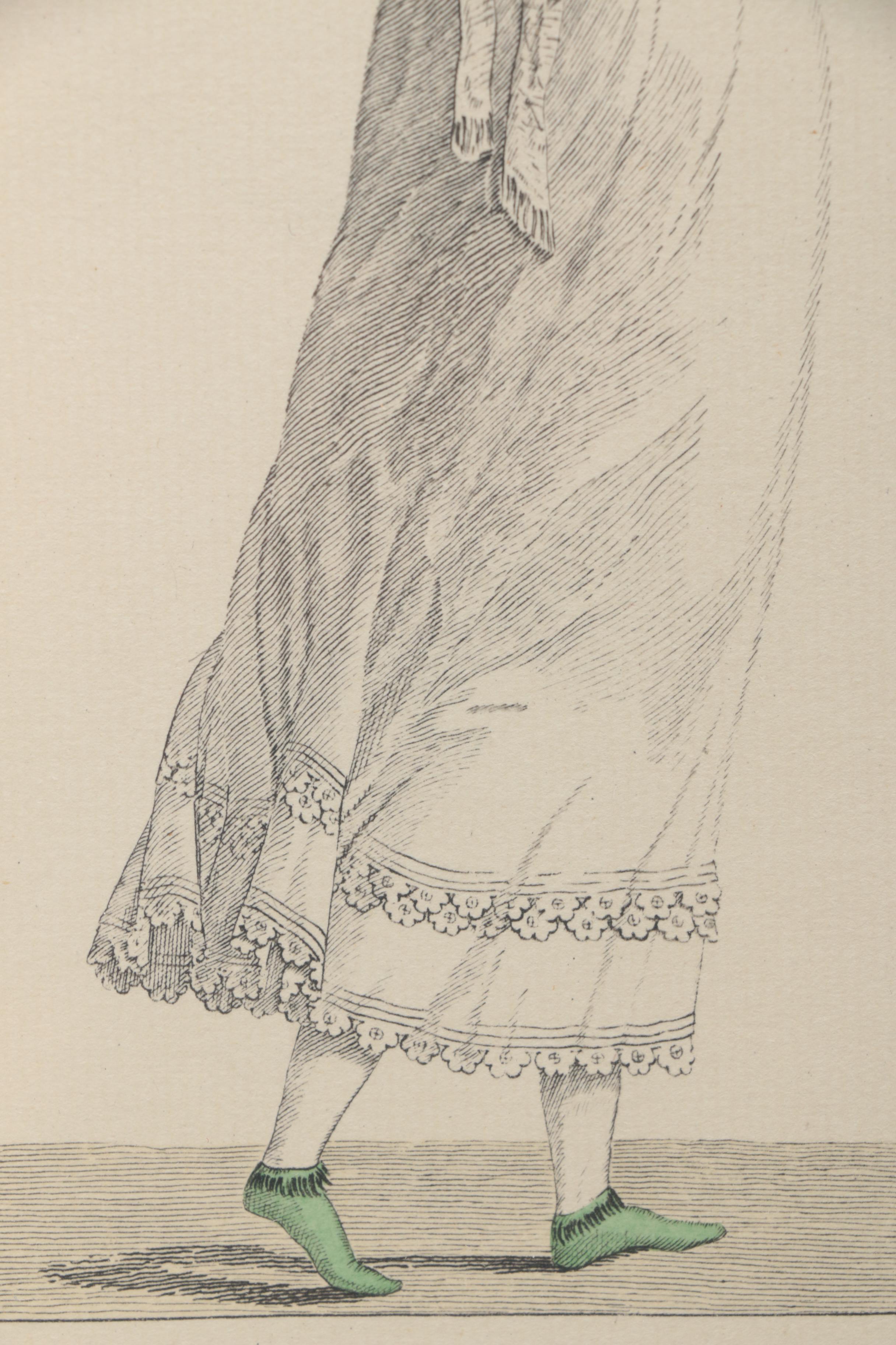 Hand Colored Engraving "Le Bon Genre, No. 56"