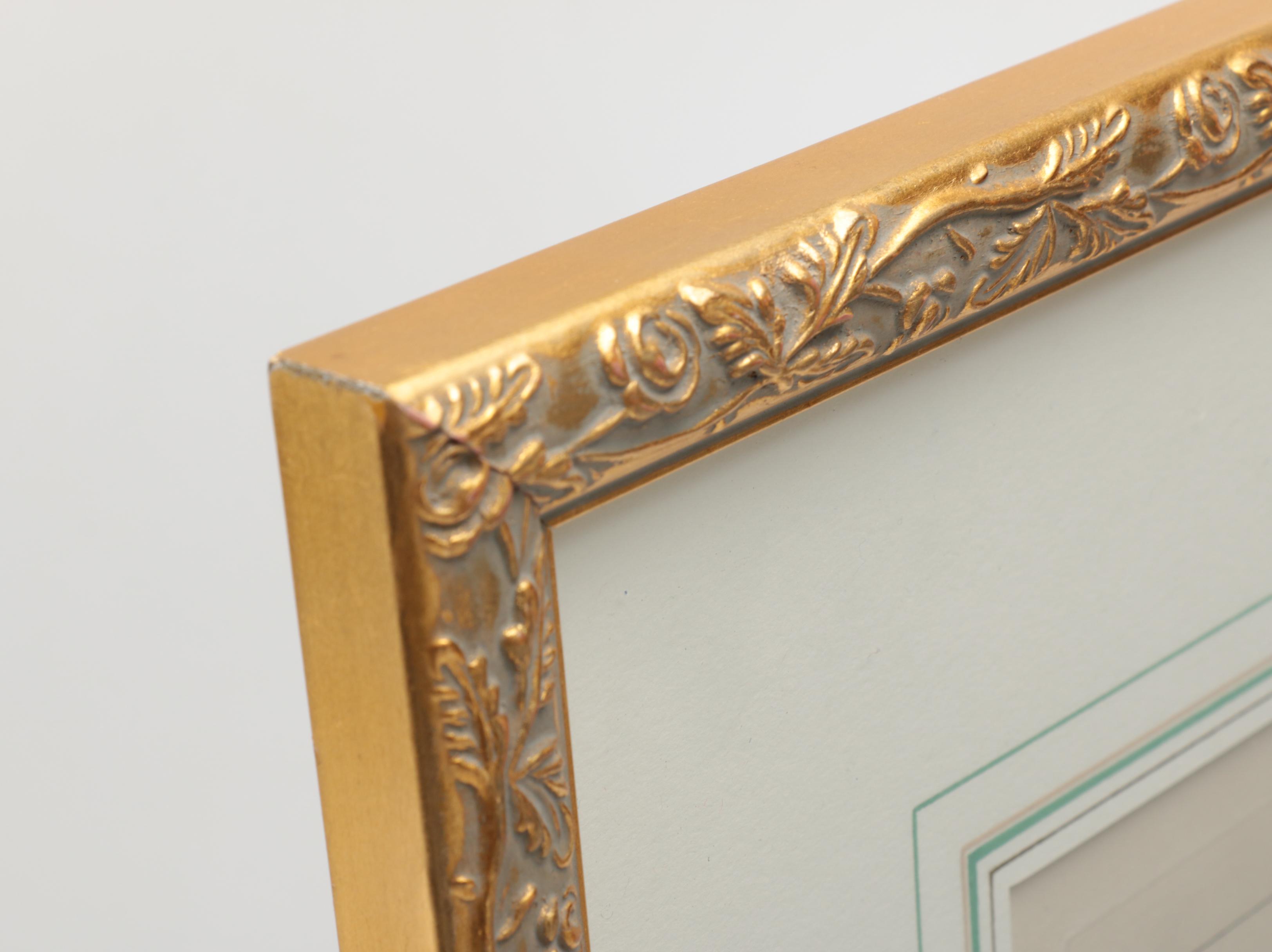 Hand Colored Engraving "Le Bon Genre, No. 56"