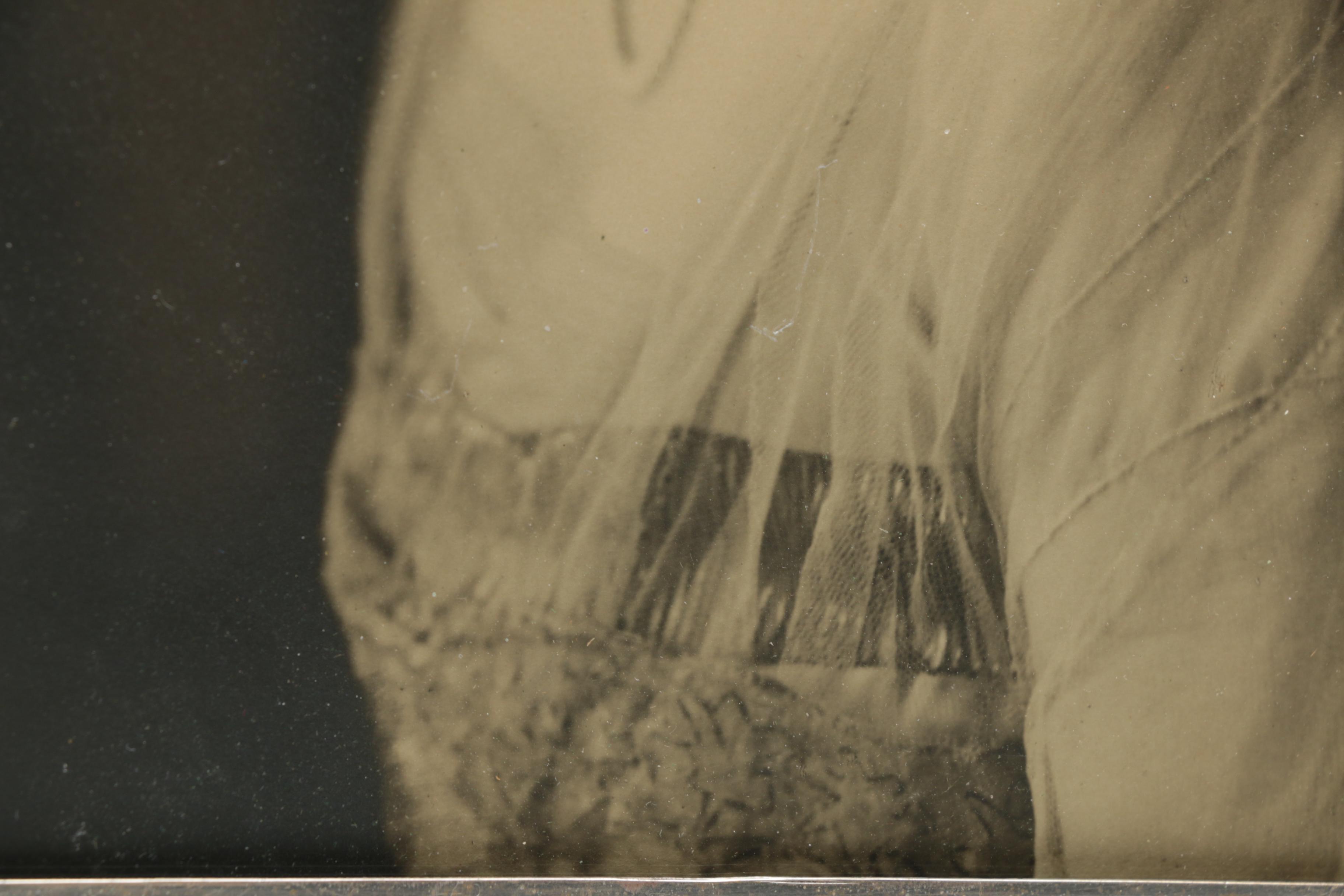 Photograph Portrait of a Woman in a Sterling Silver Frame