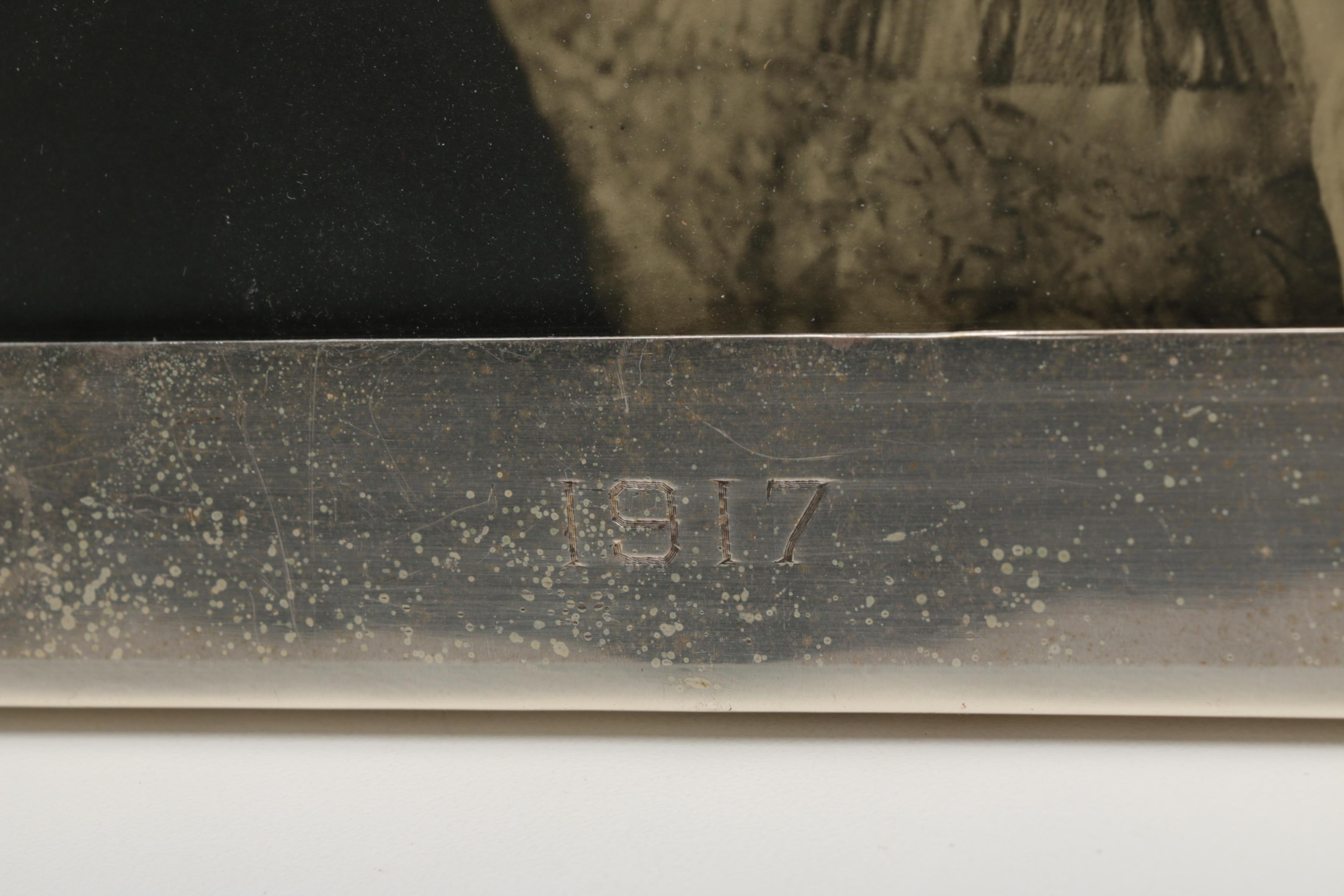 Photograph Portrait of a Woman in a Sterling Silver Frame