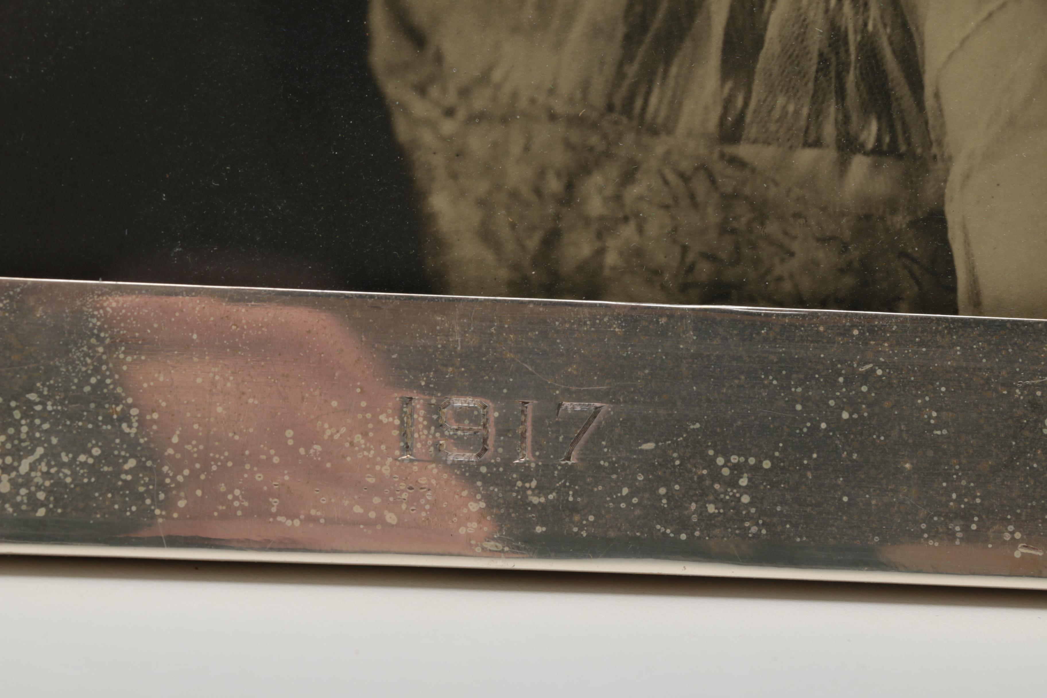 Photograph Portrait of a Woman in a Sterling Silver Frame