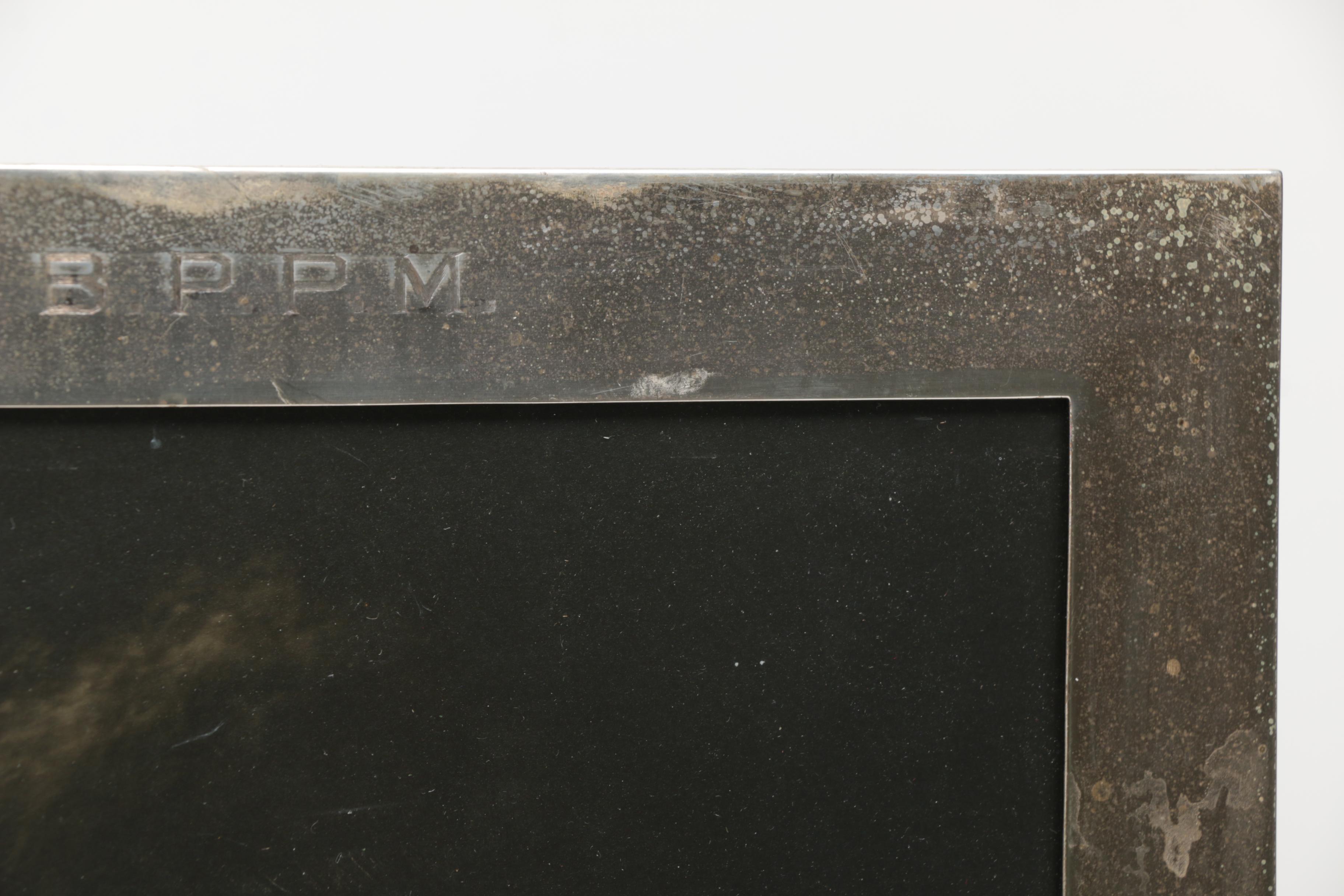 Photograph Portrait of a Woman in a Sterling Silver Frame