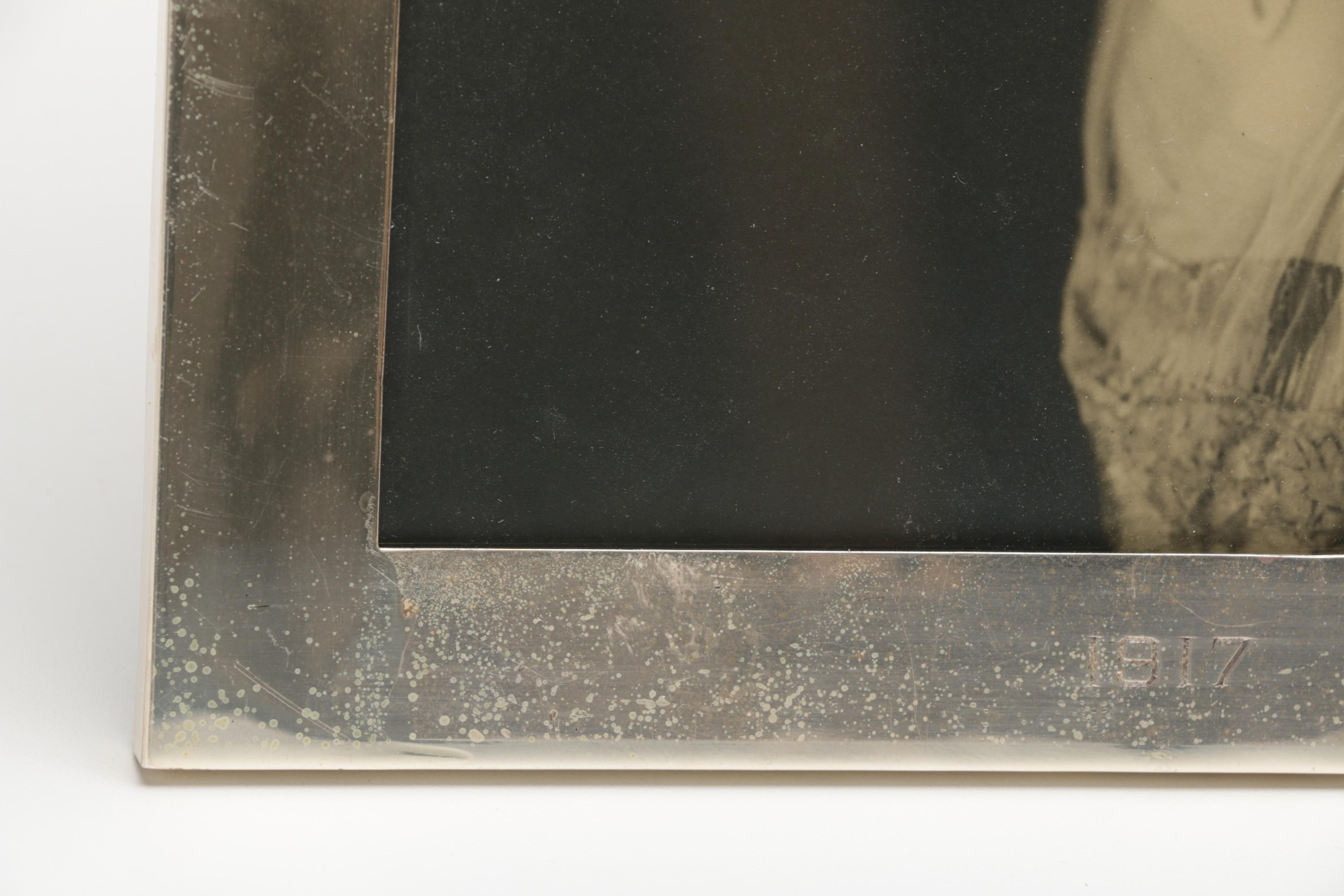 Photograph Portrait of a Woman in a Sterling Silver Frame