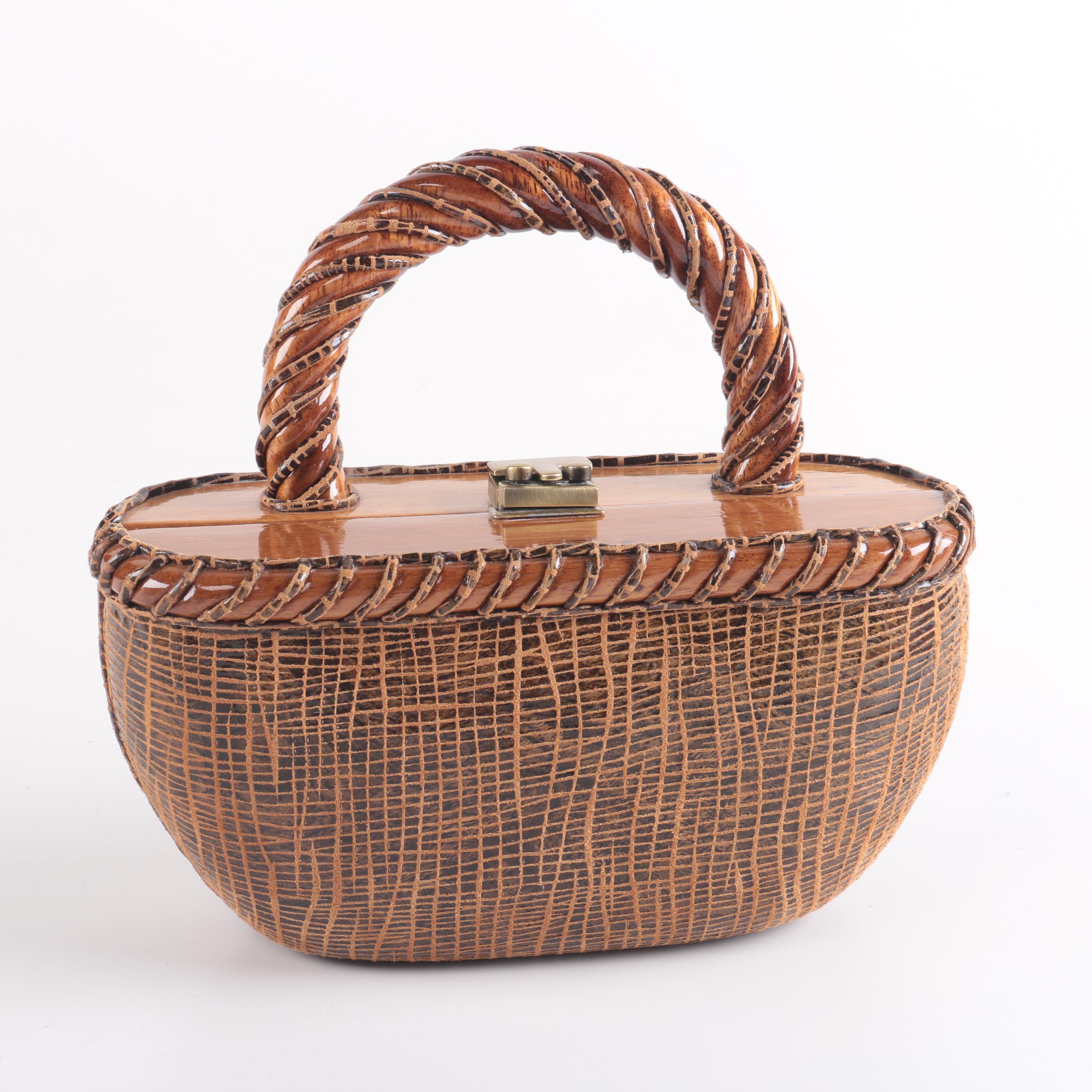 Timmy Woods Handmade Wooden Purse