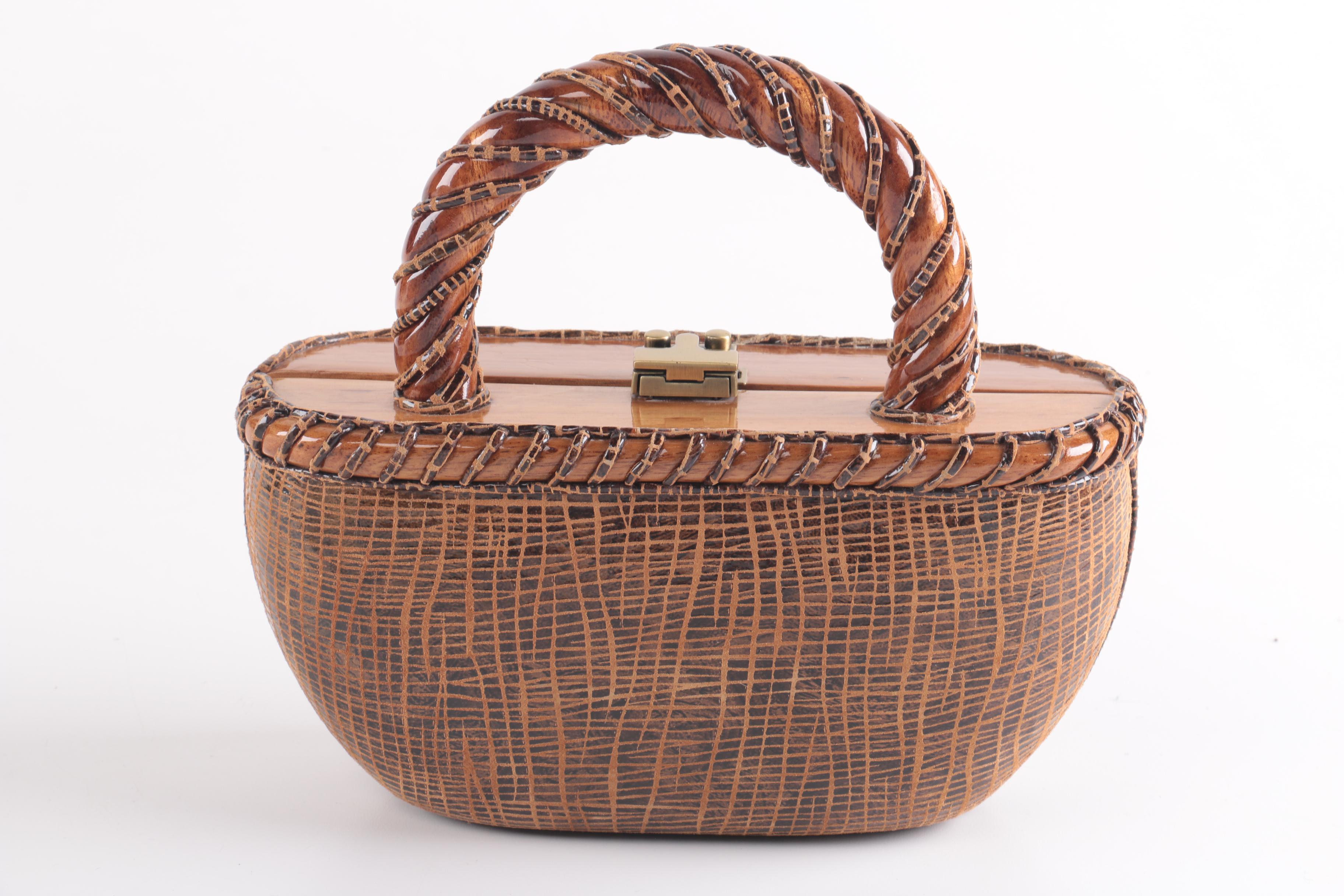 Timmy Woods Handmade Wooden Purse