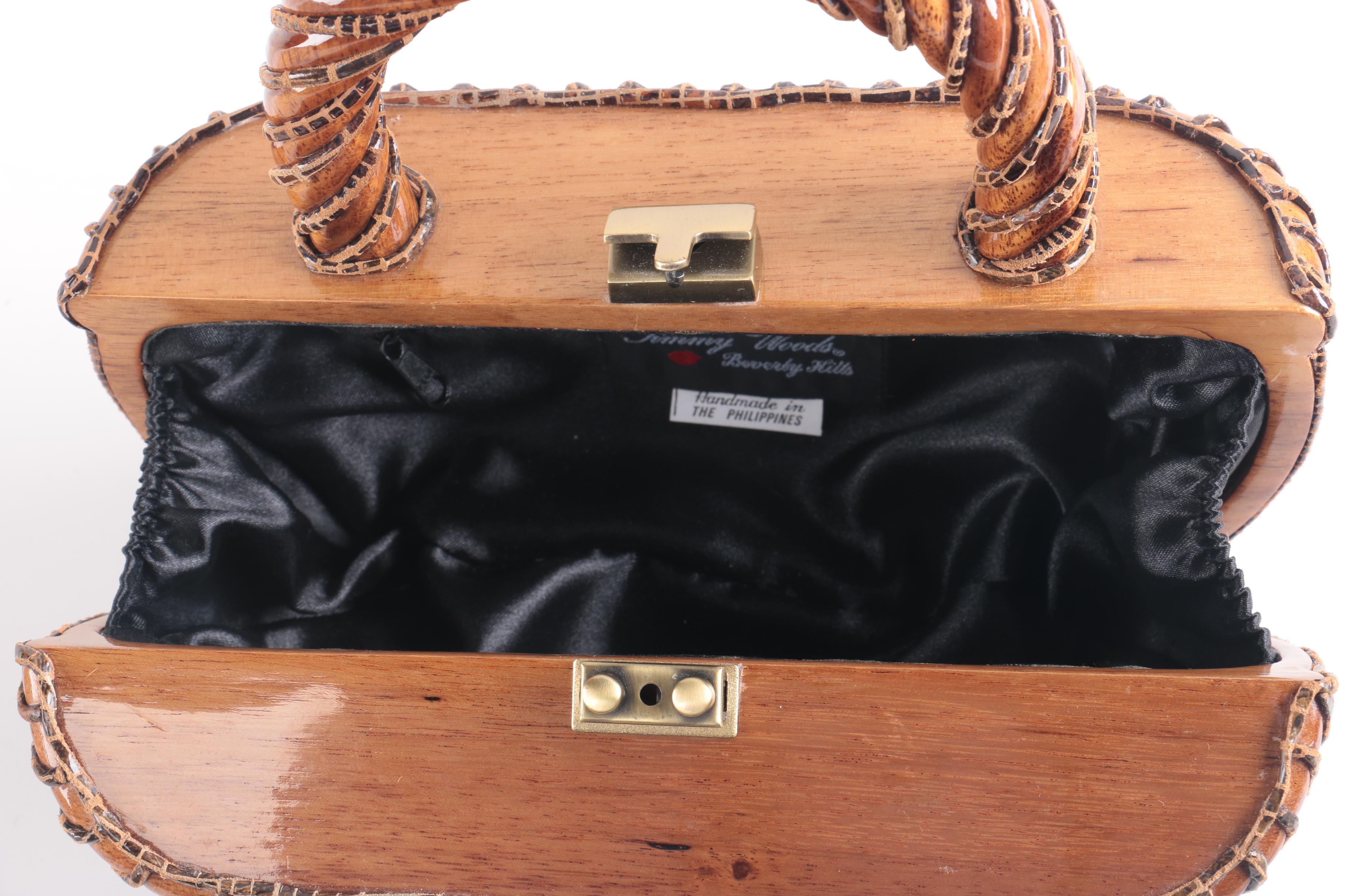 Timmy Woods Handmade Wooden Purse