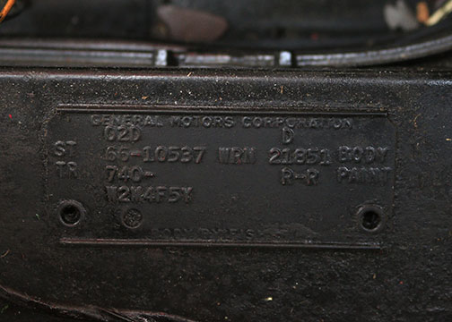 1968 Chevrolet Corvair Monza Coupe