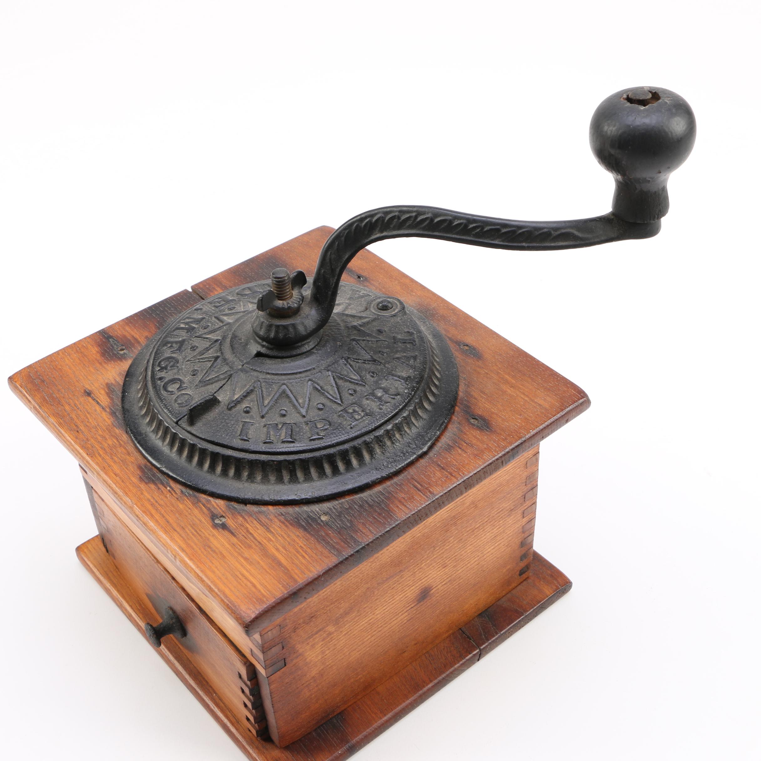 Circa 1880 Imperial Arcade Coffee Grinder