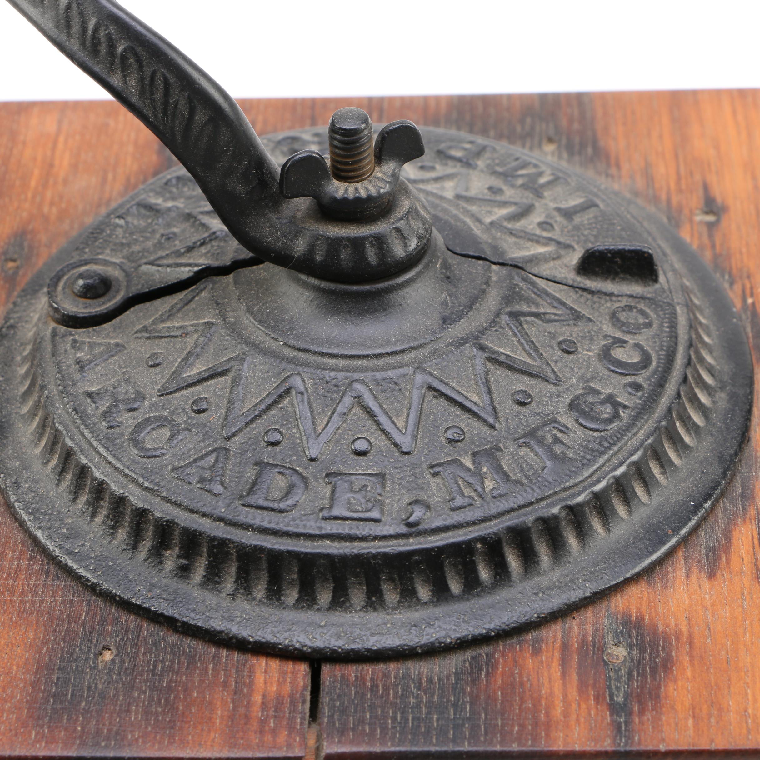 Circa 1880 Imperial Arcade Coffee Grinder