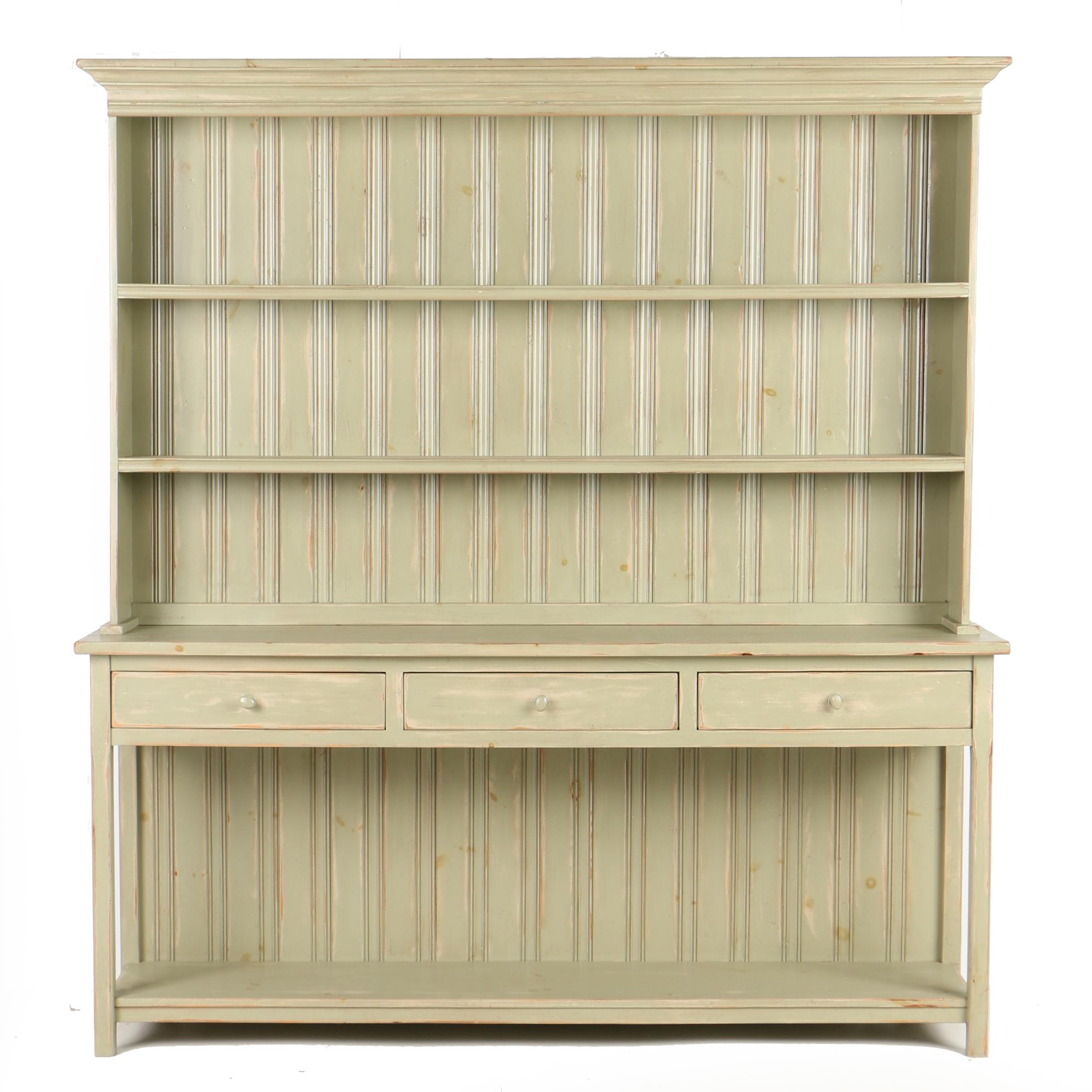 Painted Rustic Hutch by Eddy West