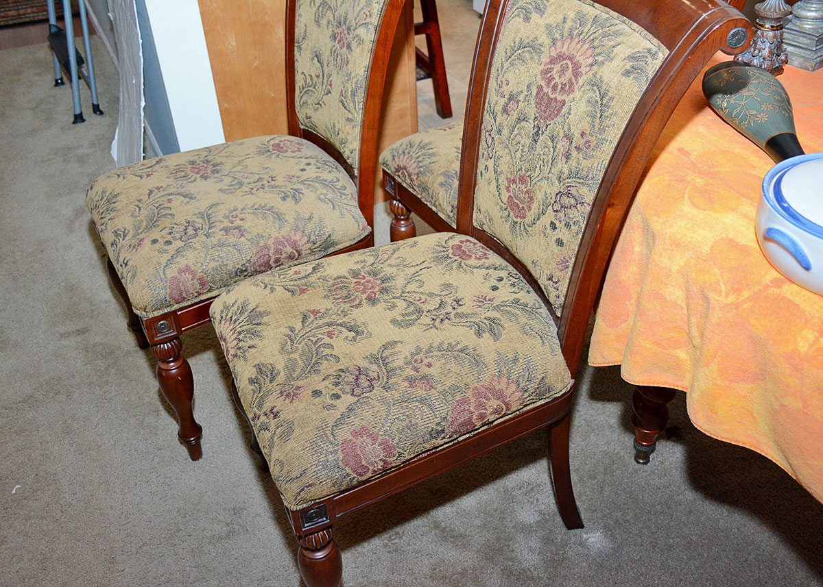 Bombay Company Scroll Back Dining Chairs