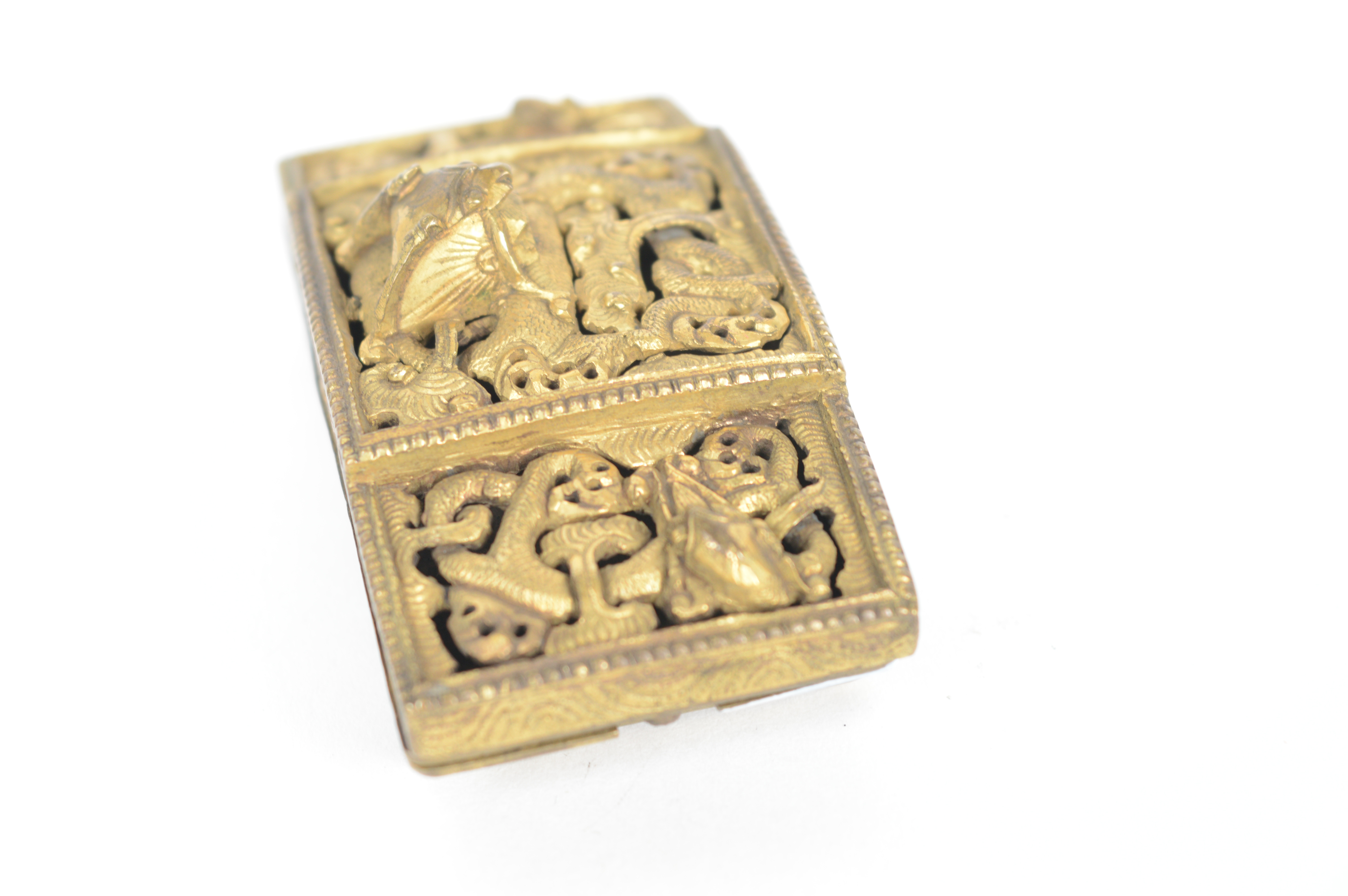 Antique Chinese Brass Buckle