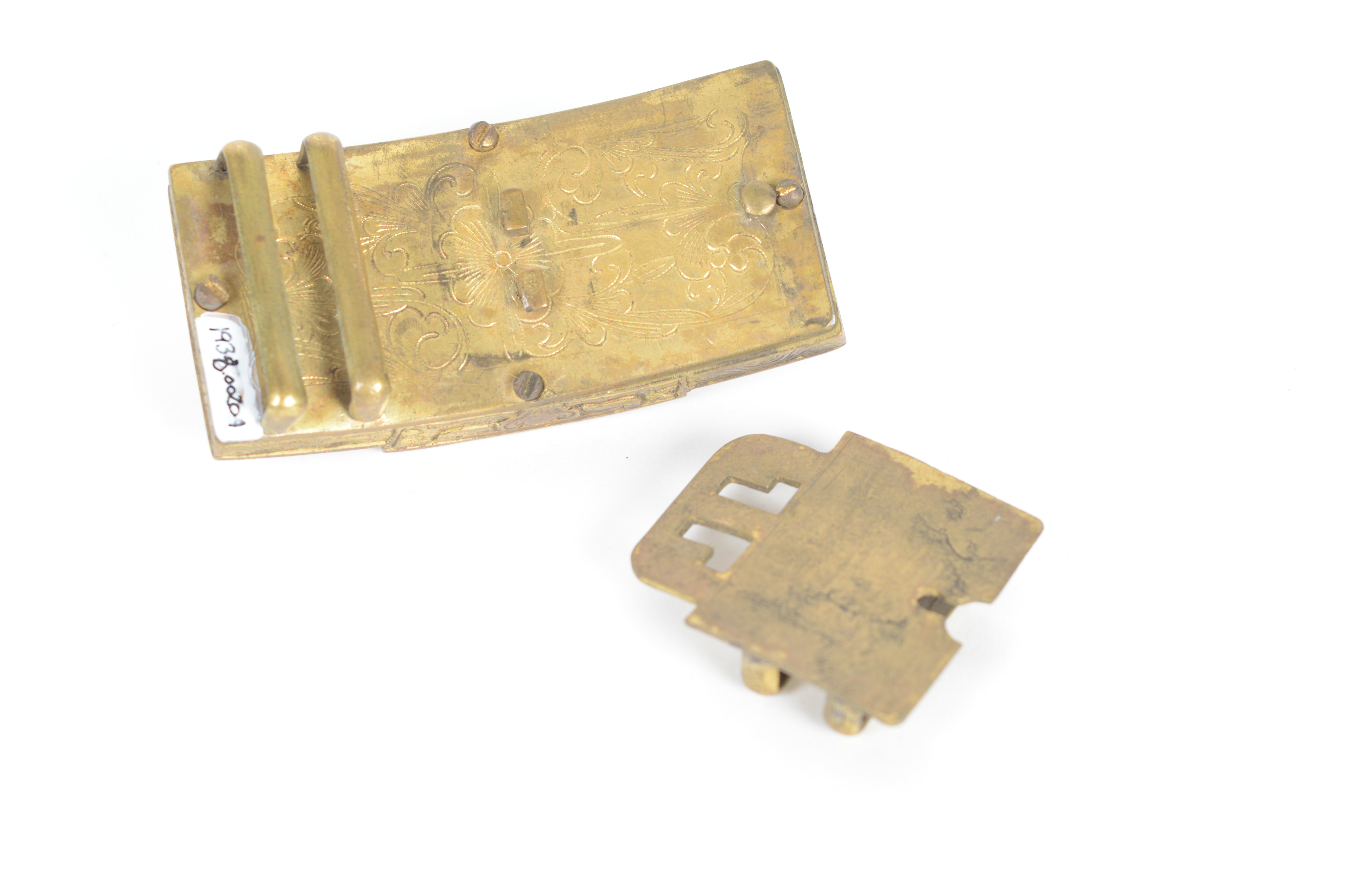 Antique Chinese Brass Buckle