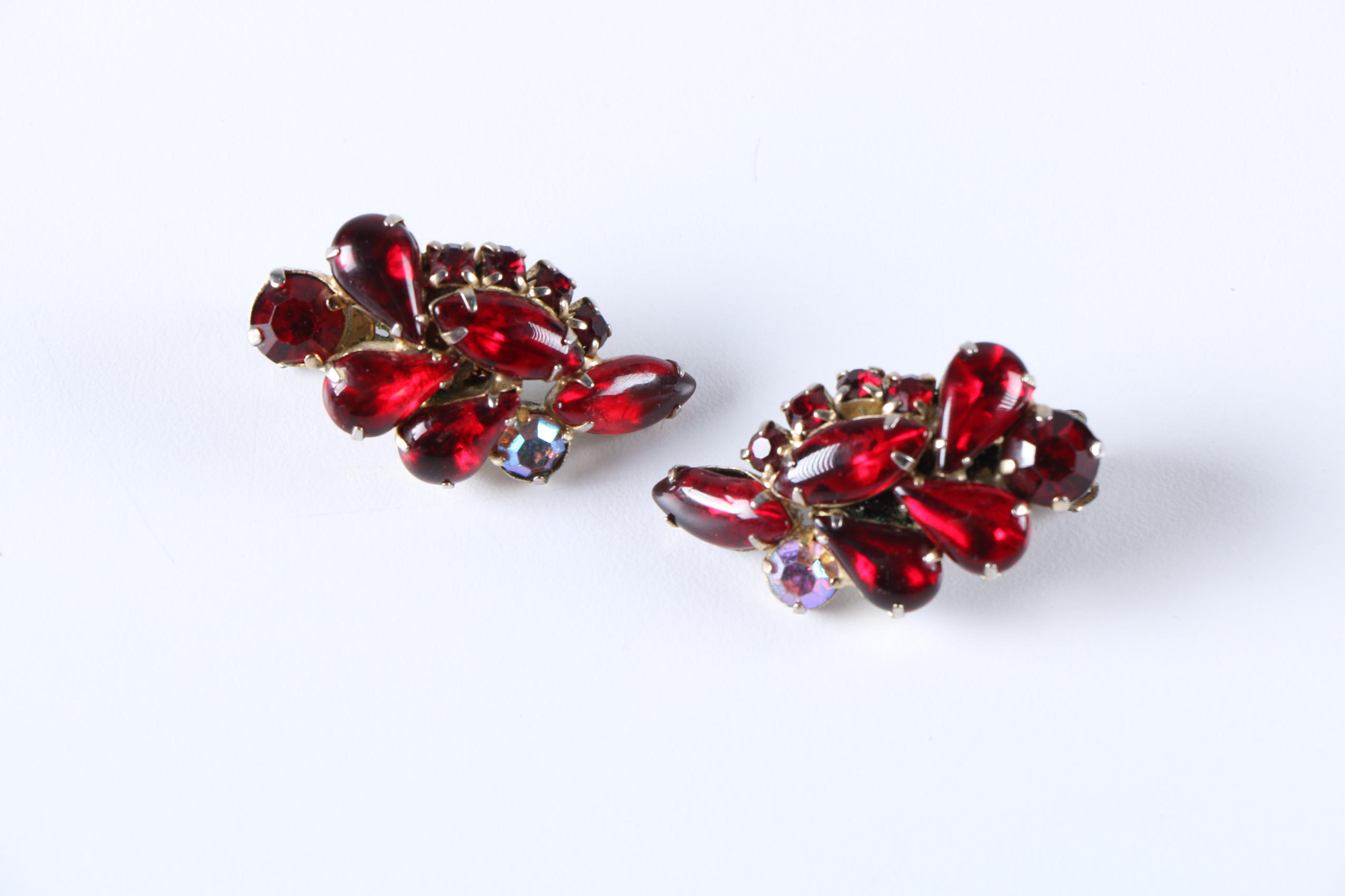 Red Tone Costume and Fashion Jewelry