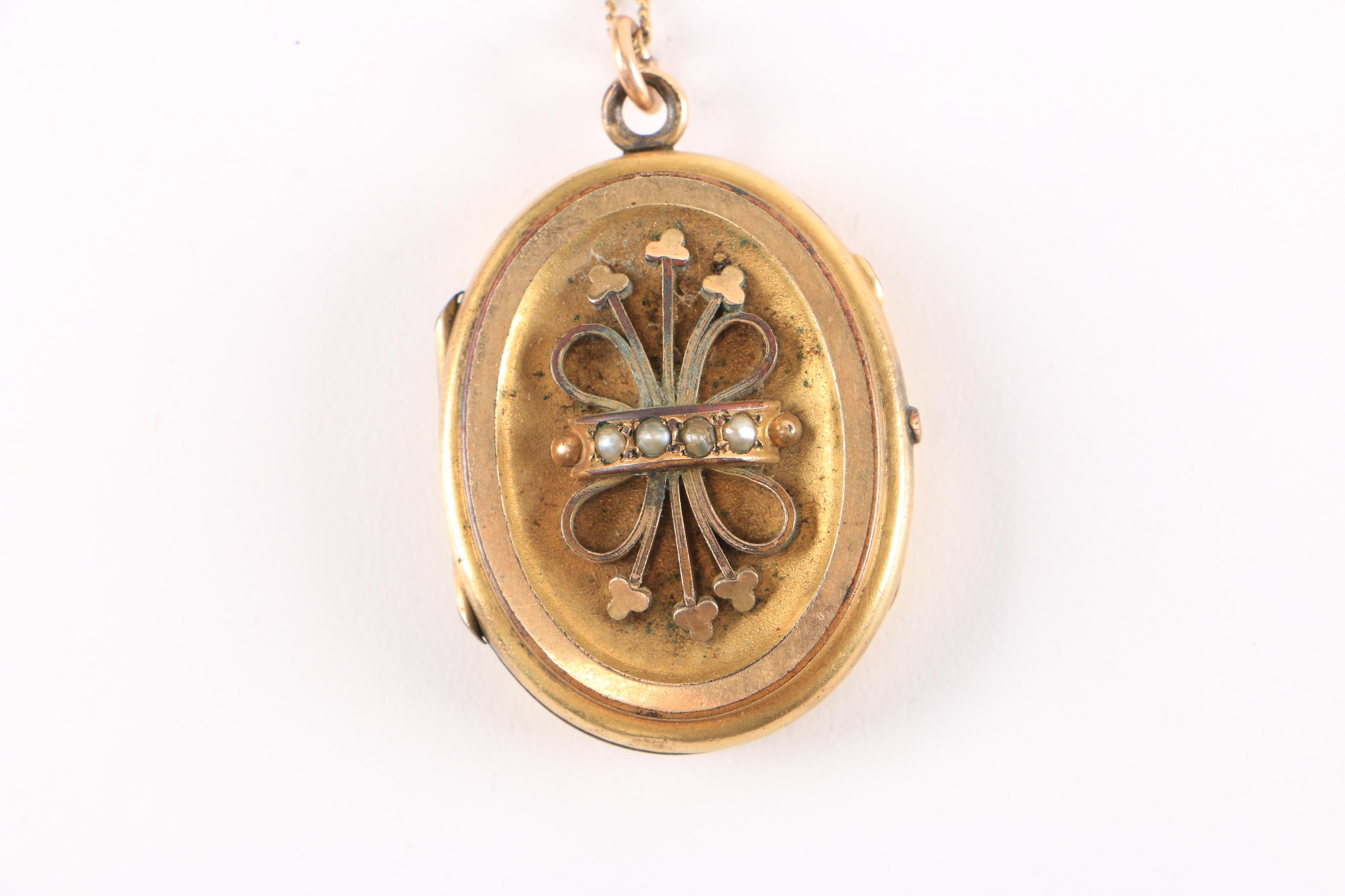 Gold Tone Costume Jewelry Including Napier