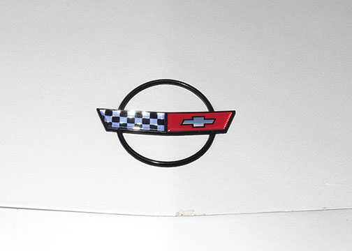 Silver 1986 Chevrolet Corvette