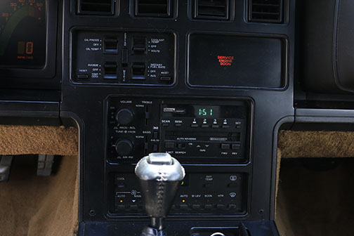 Silver 1986 Chevrolet Corvette