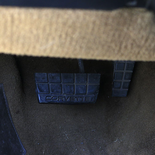 Silver 1986 Chevrolet Corvette