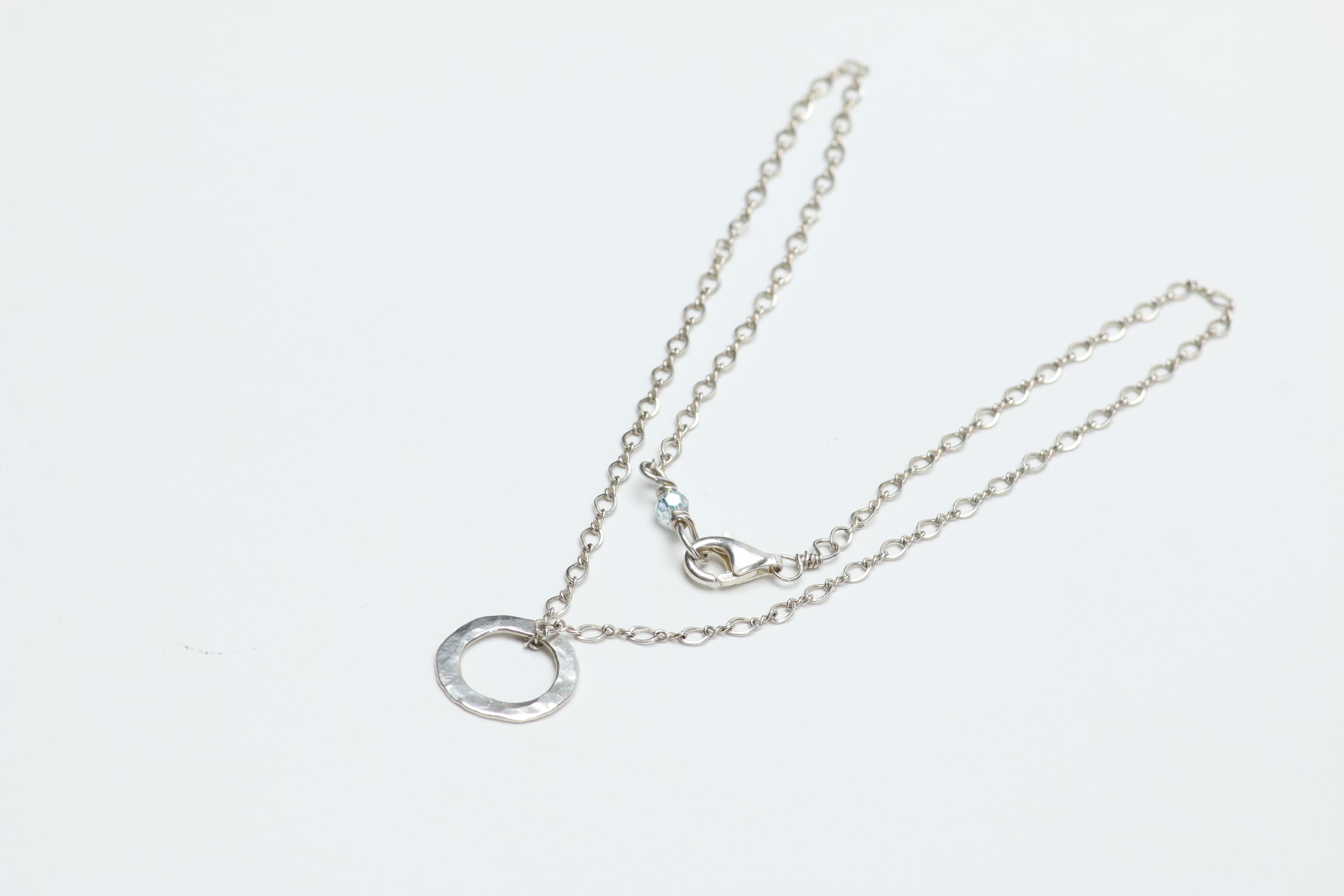 Sterling Silver With Art Glass Jewelry