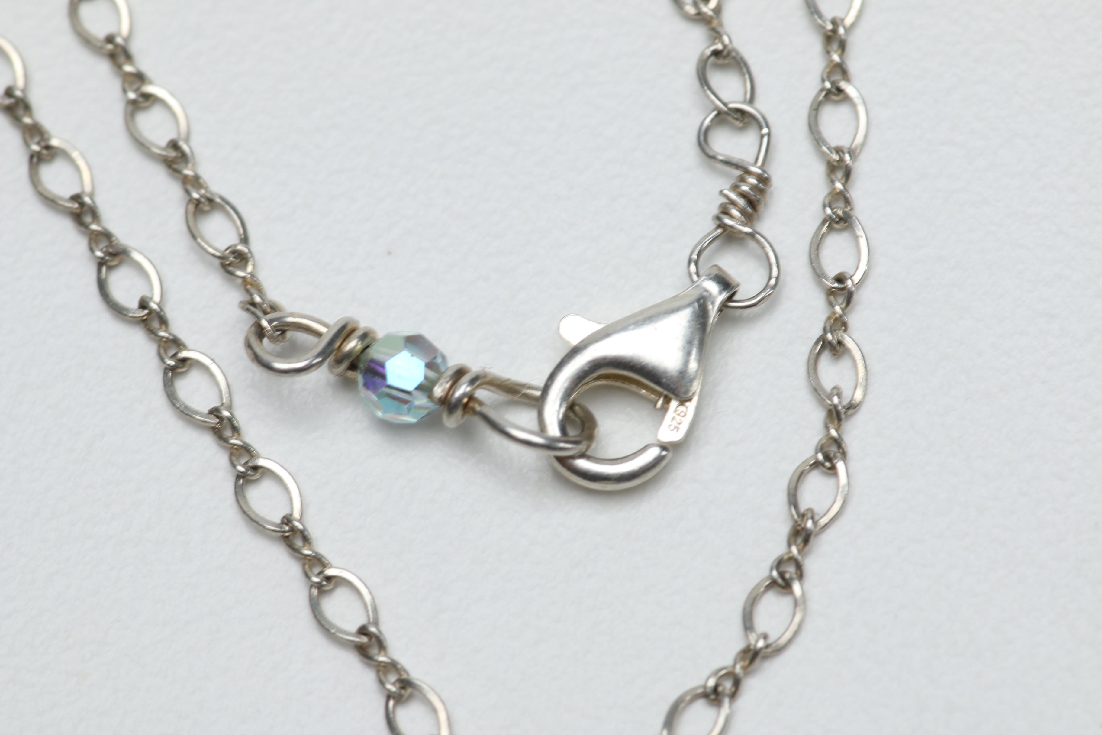 Sterling Silver With Art Glass Jewelry