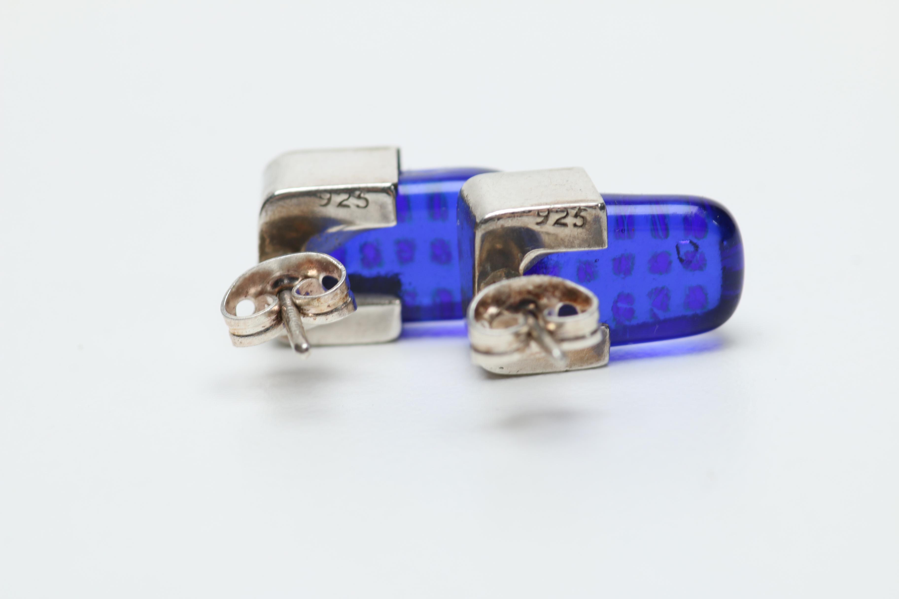 Sterling Silver With Art Glass Jewelry