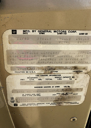 Silver 1986 Chevrolet Corvette