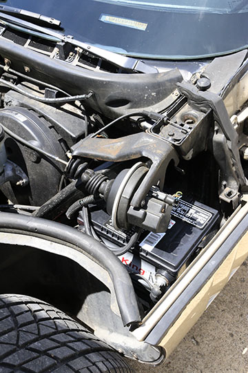 Silver 1986 Chevrolet Corvette