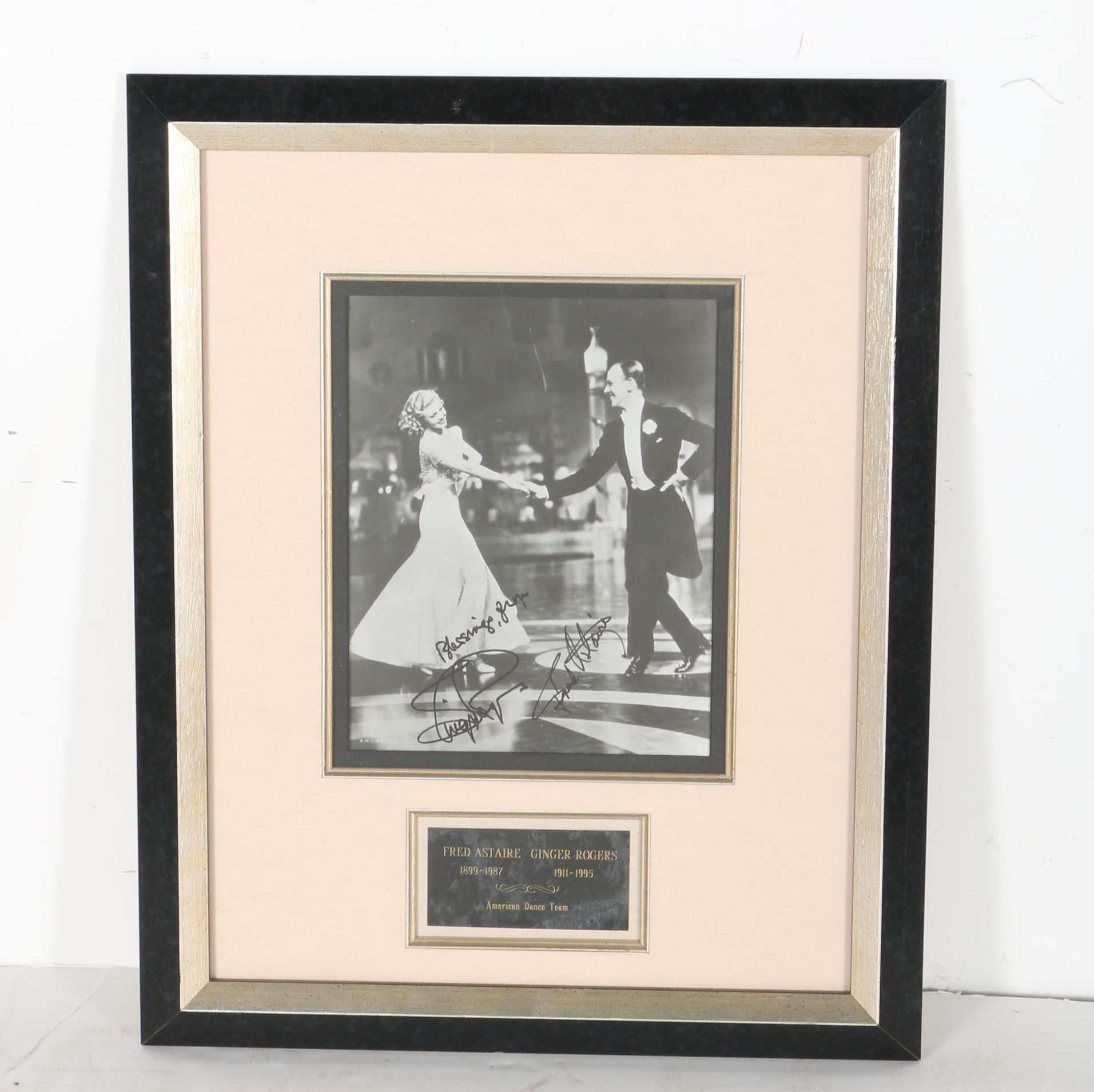 Fred Astaire and Ginger Rogers Autographed Photograph