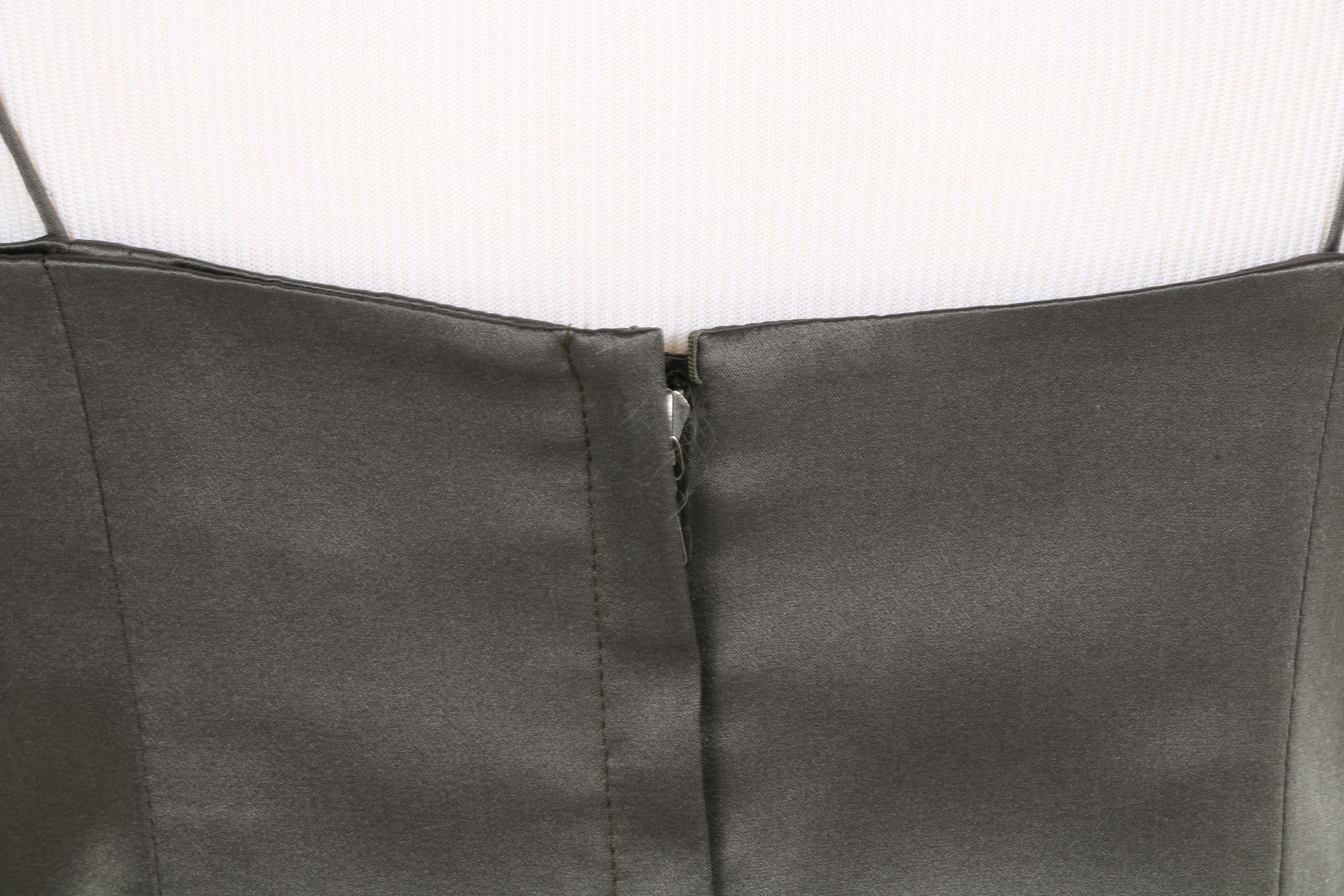 Richard Tyler Couture Women's Suit and Feathered Corset