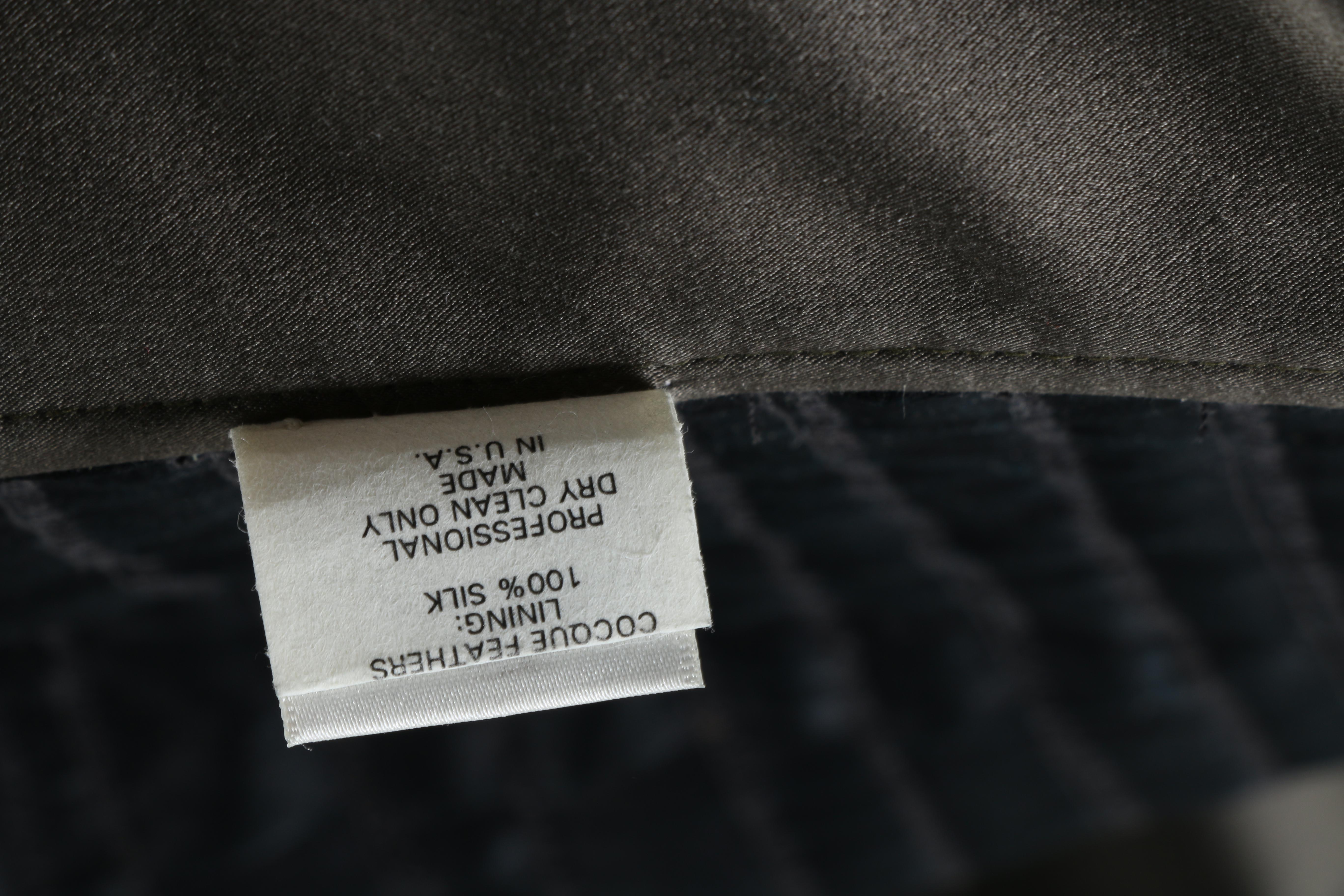 Richard Tyler Couture Women's Suit and Feathered Corset