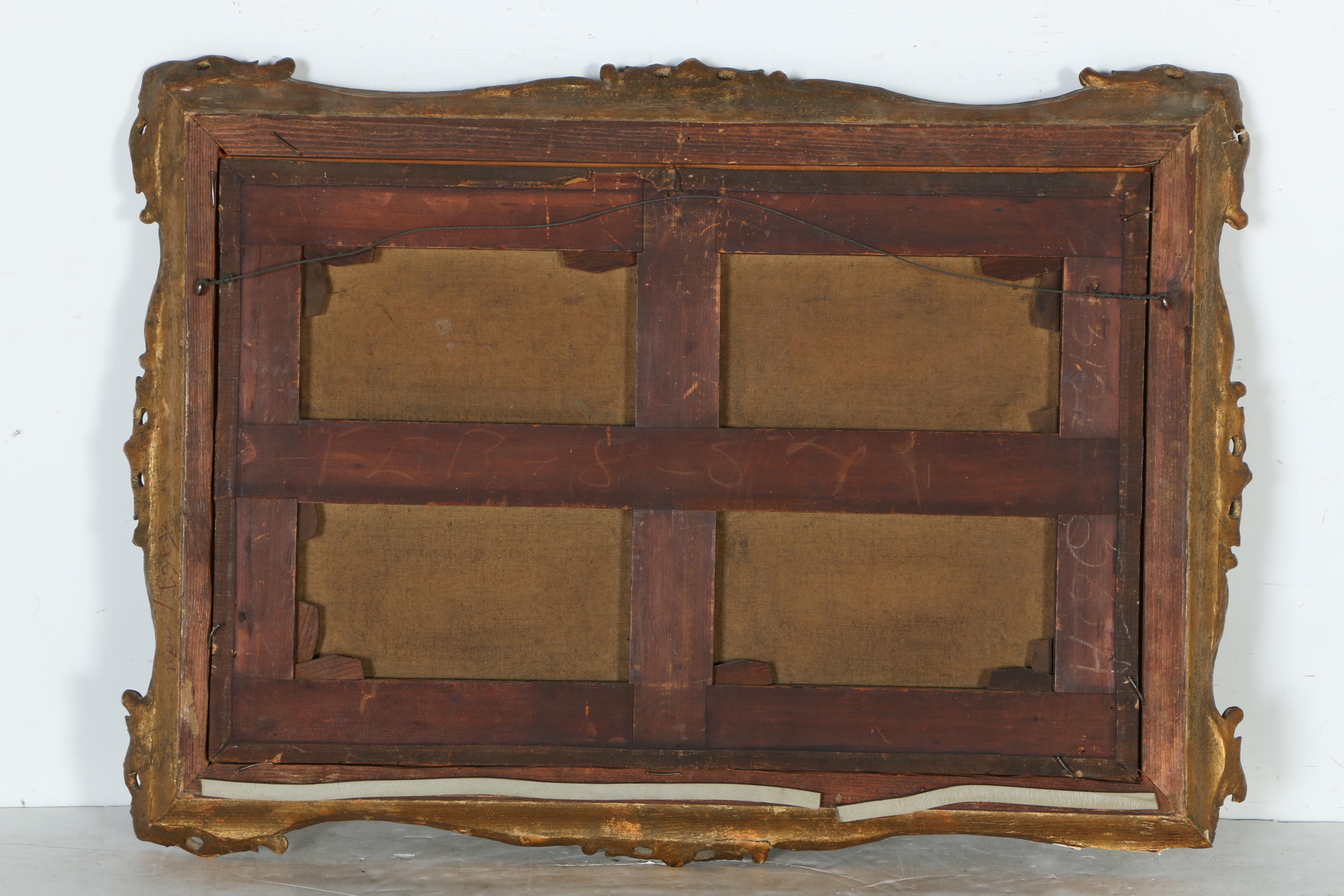 19th Century Oil on Board Pastoral Landscape