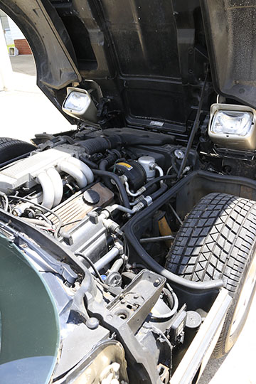 Silver 1986 Chevrolet Corvette