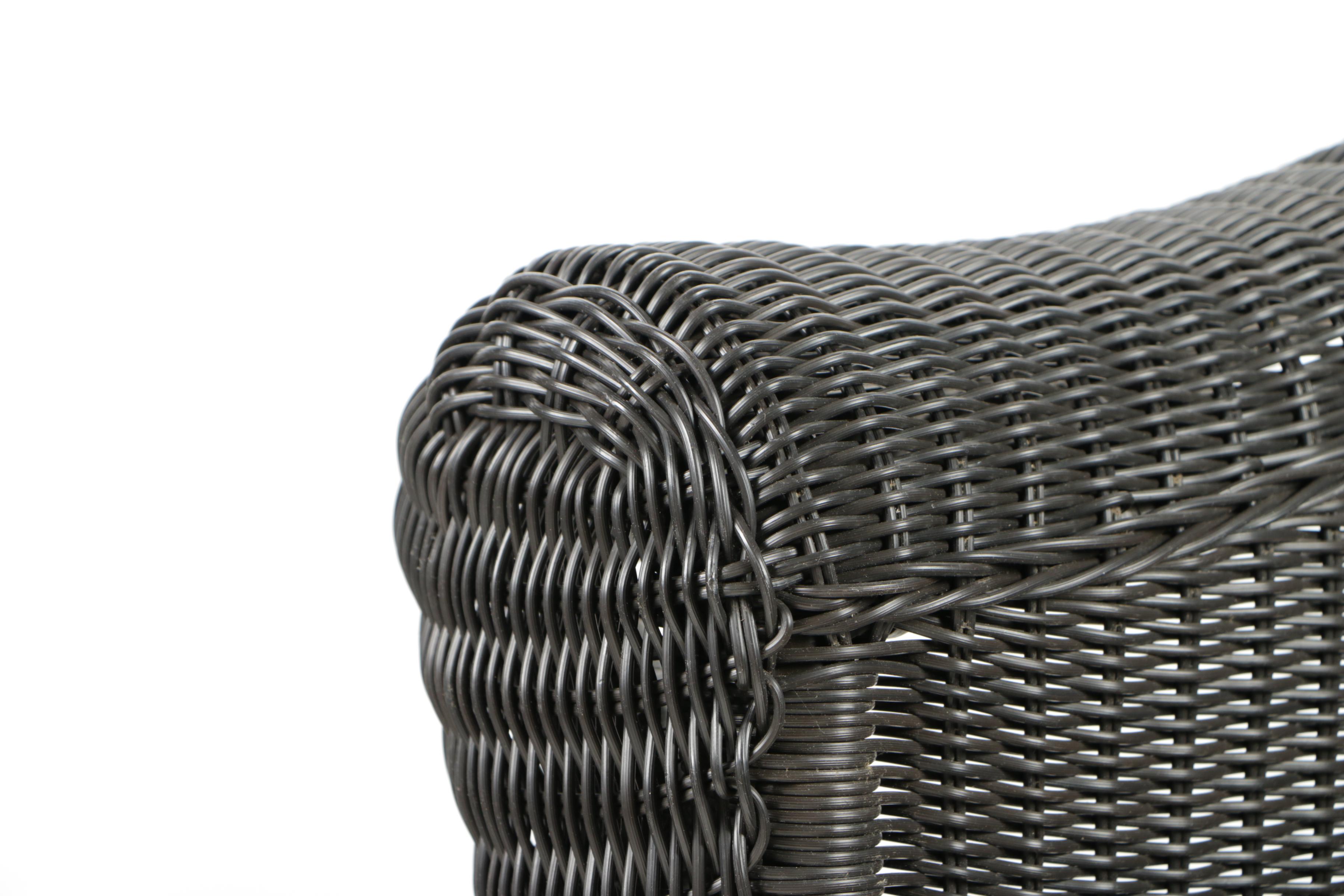 Set of Restoration Hardware Wicker Patio Chairs