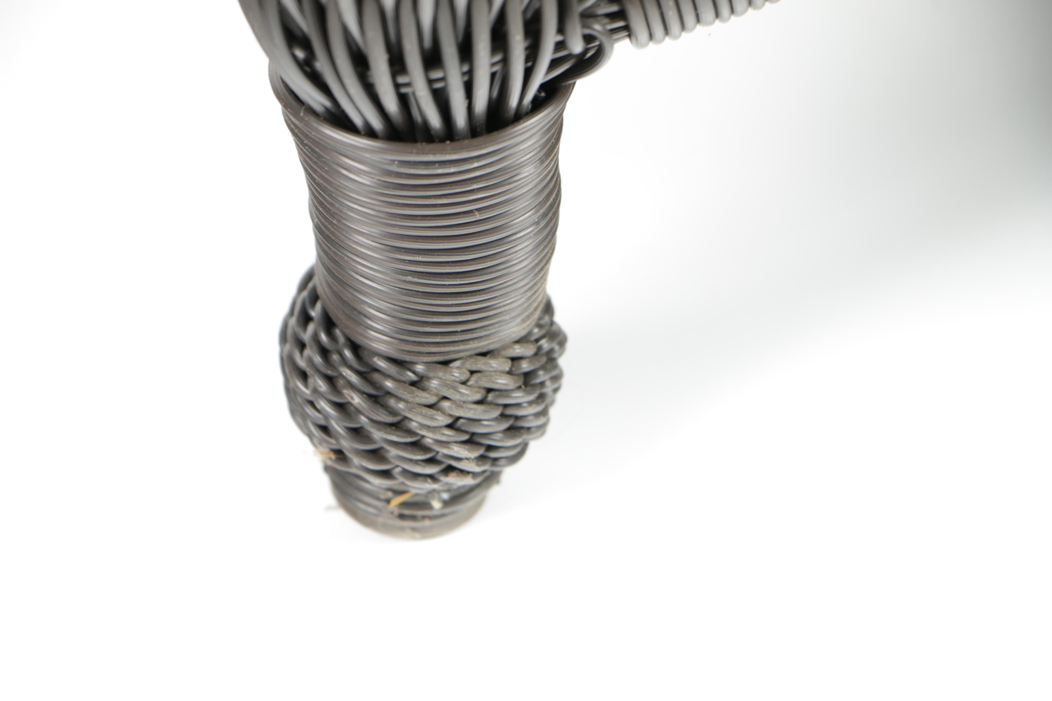 Set of Restoration Hardware Wicker Patio Chairs