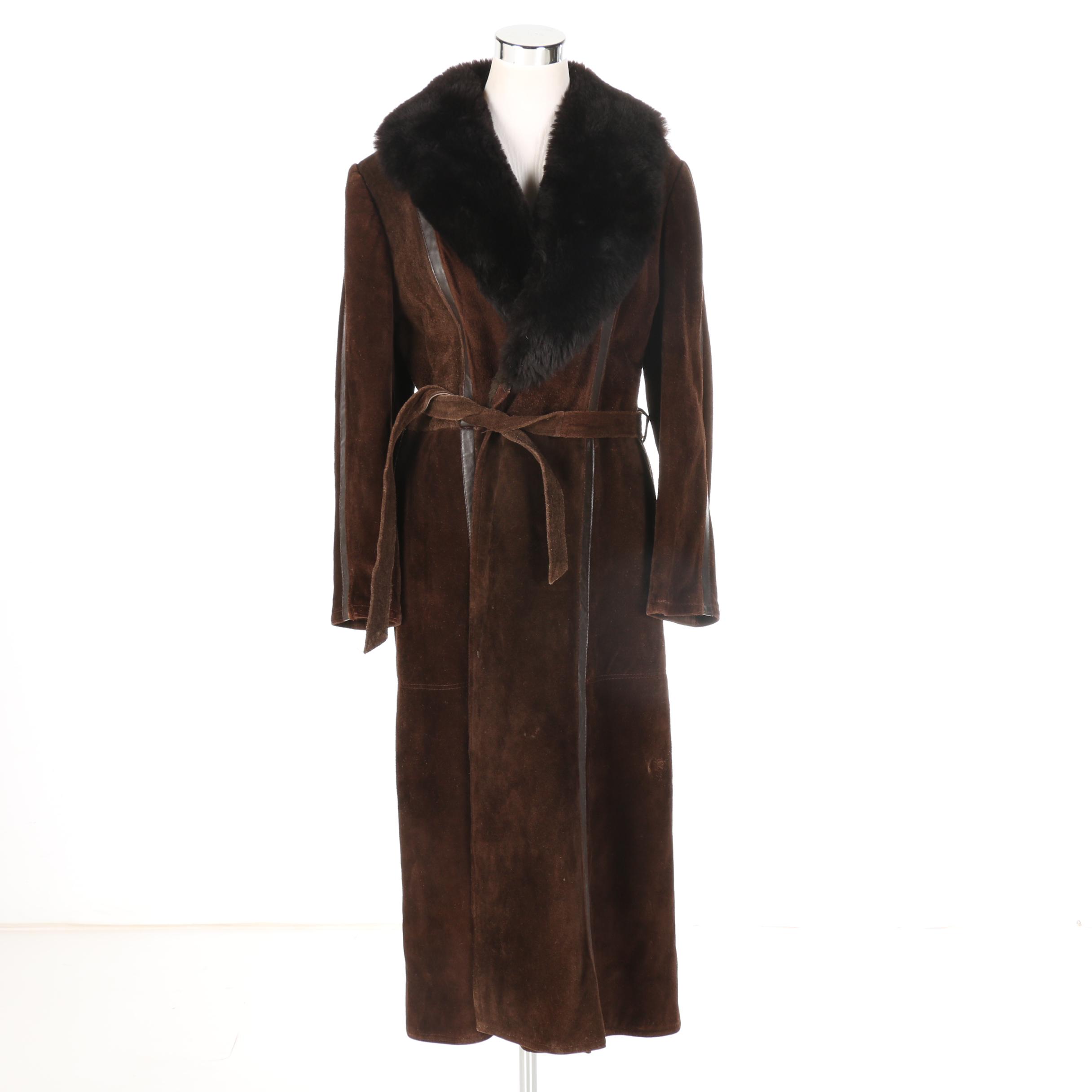 Juan Sebastian Suede Coat
