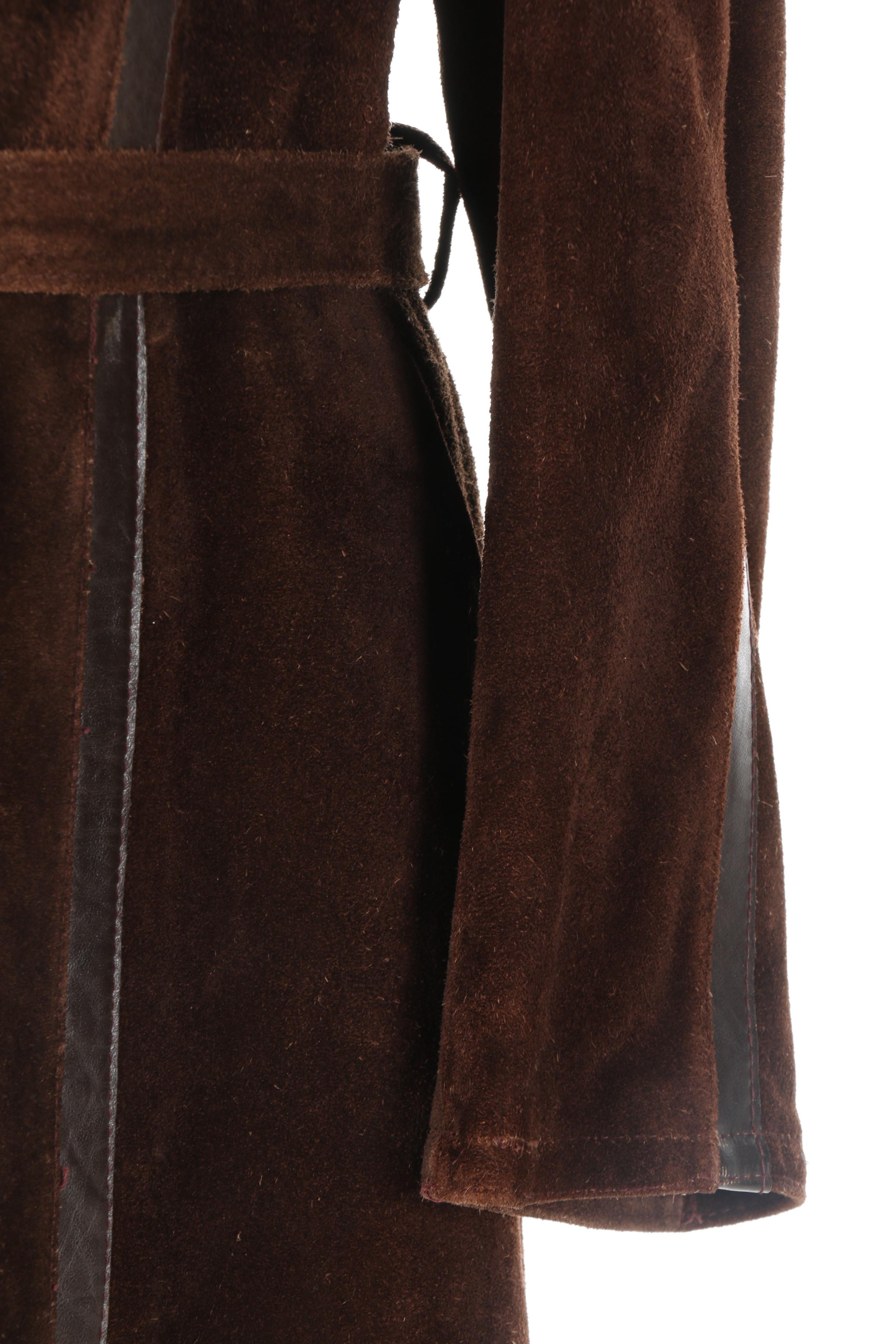 Juan Sebastian Suede Coat