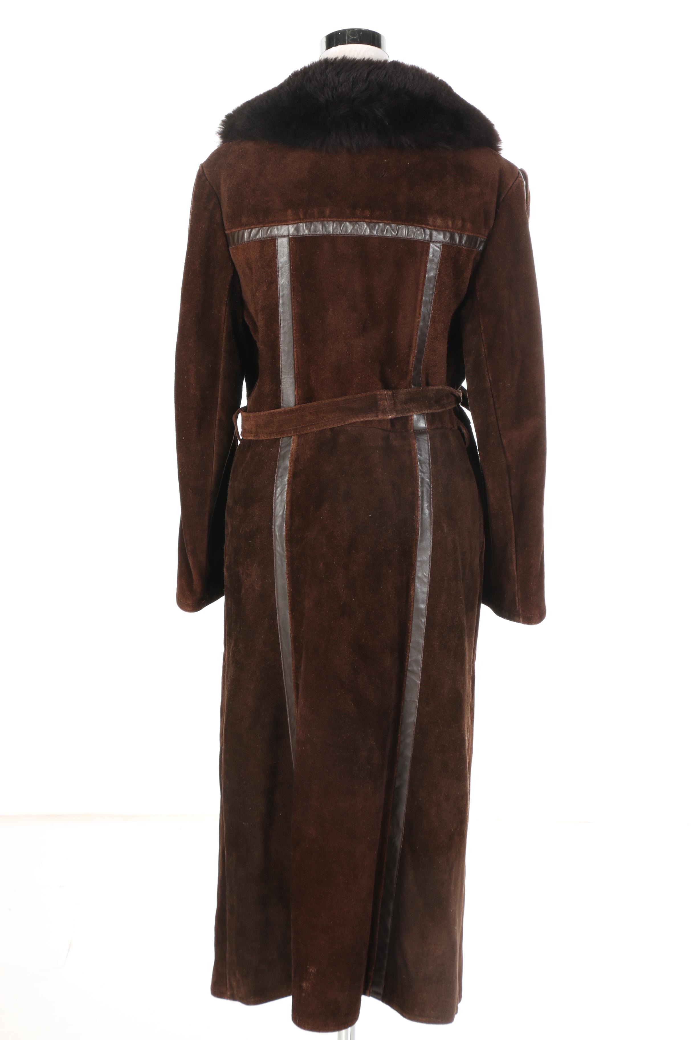 Juan Sebastian Suede Coat