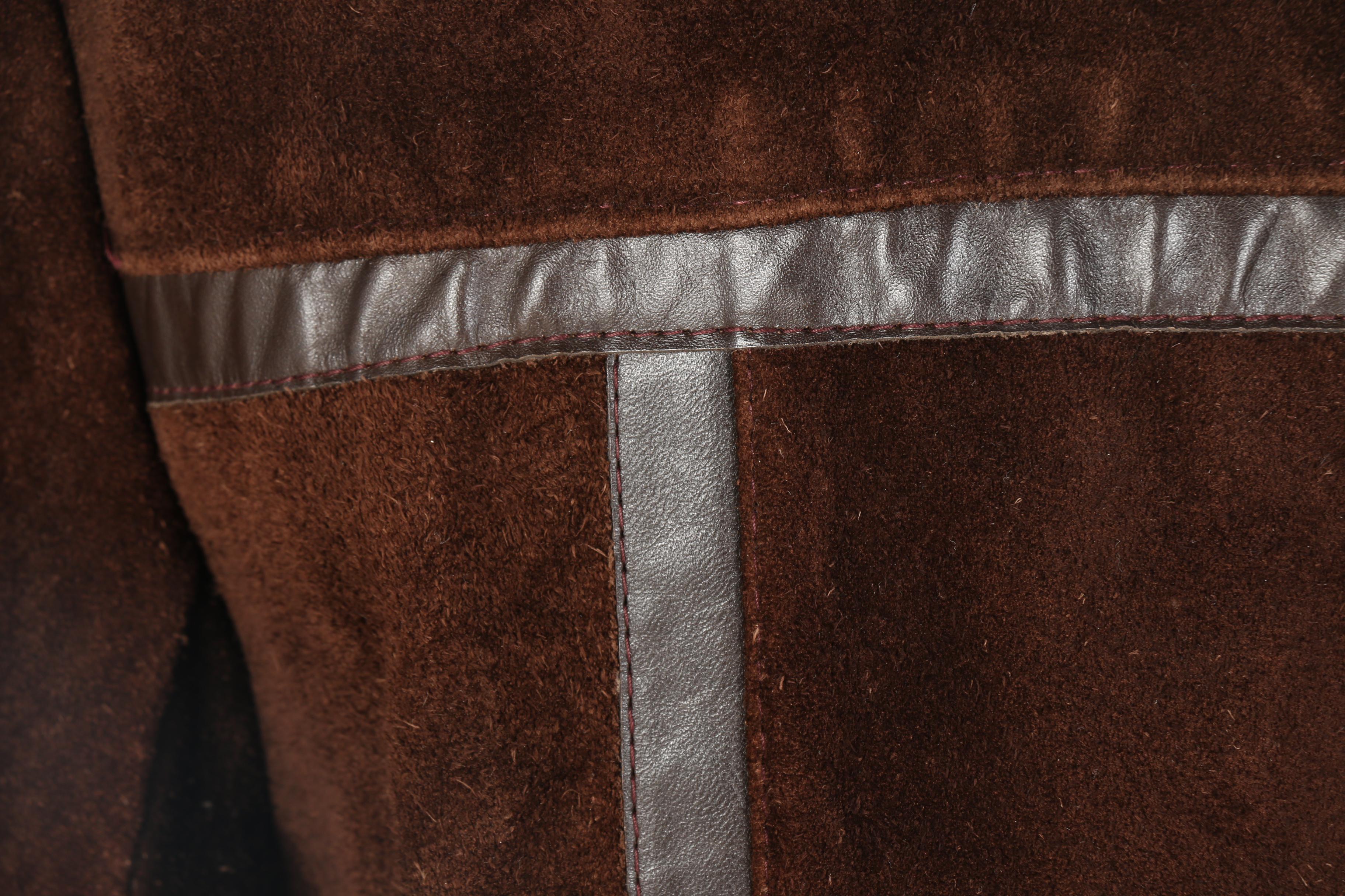 Juan Sebastian Suede Coat