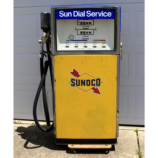 Vintage Sunoco Gas Pump