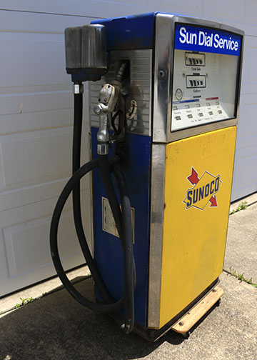 Vintage Sunoco Gas Pump