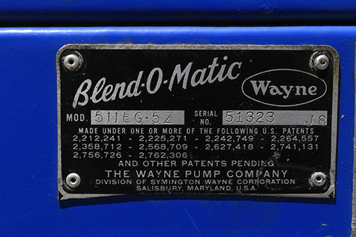 Vintage Sunoco Gas Pump