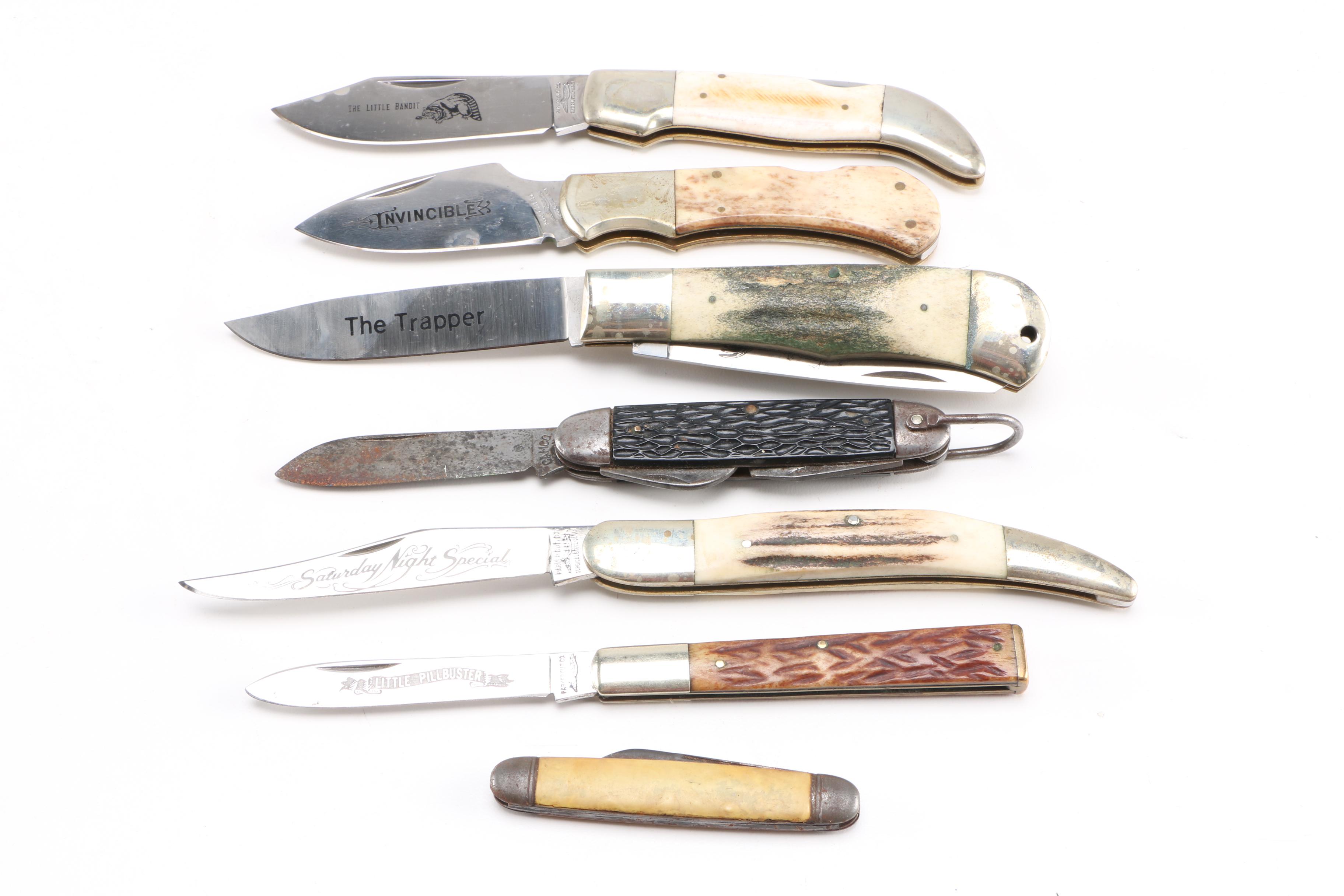 Collection of Pocket Knives