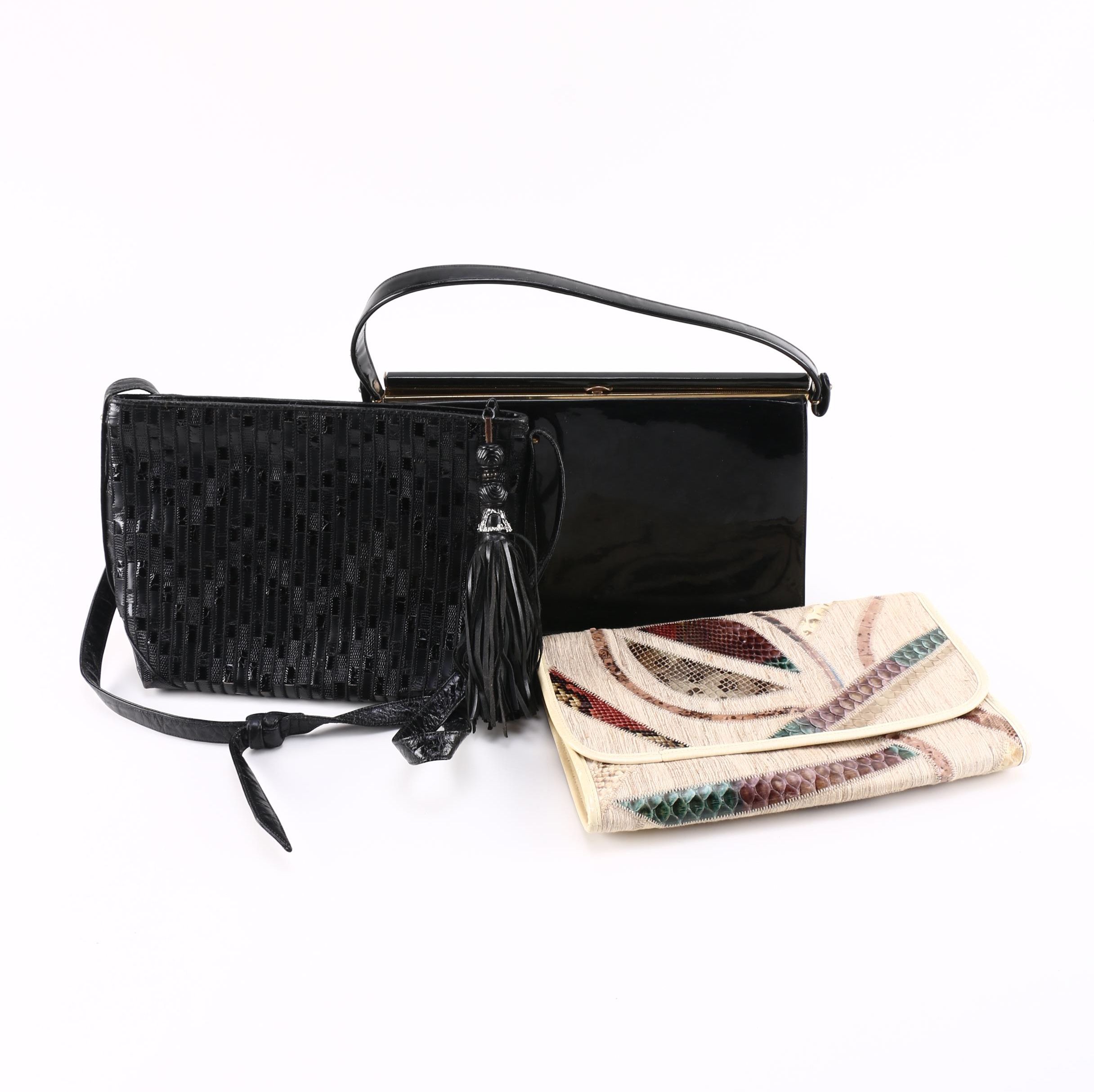 Selection of Designer Handbag Featuring Sharif