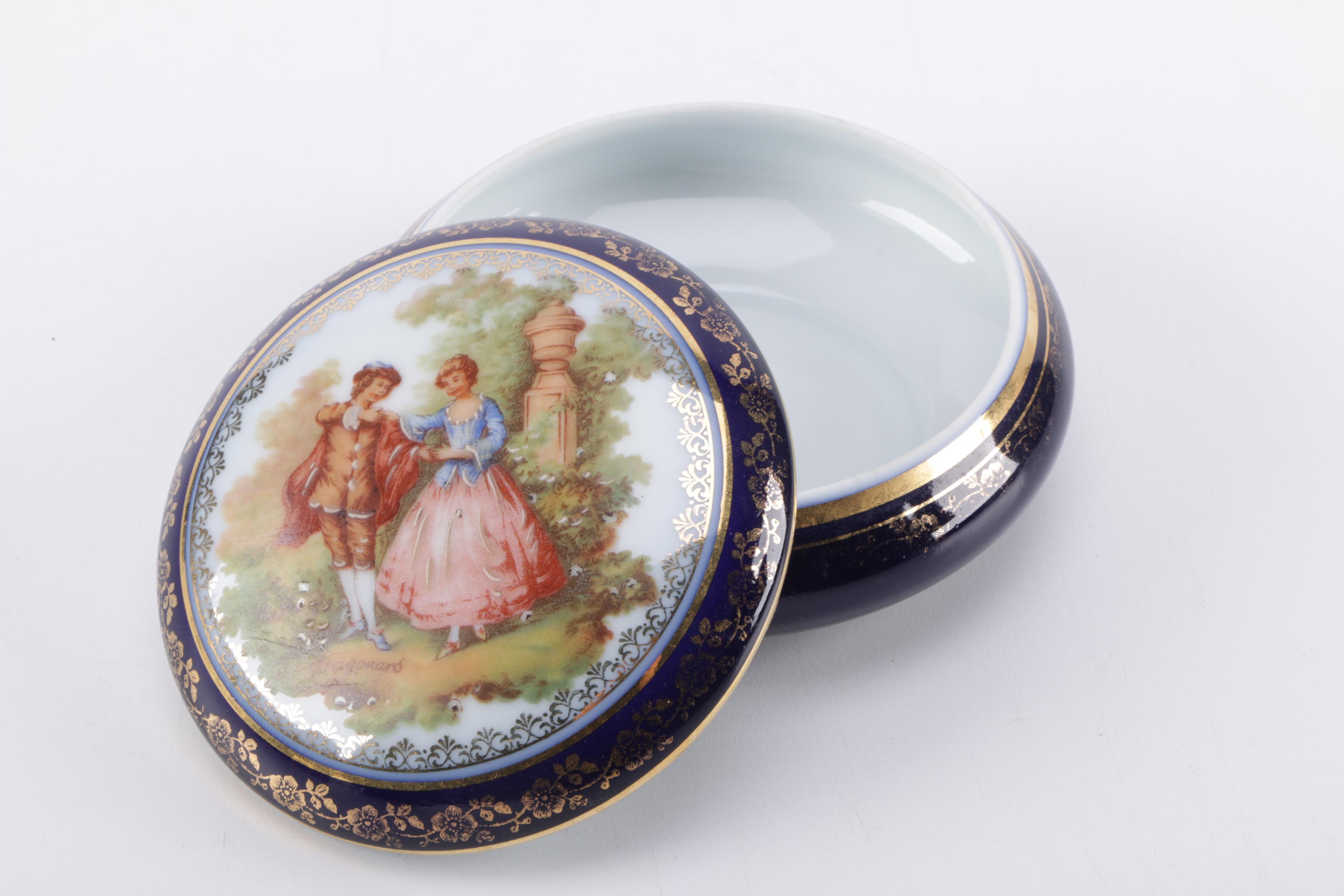 Assorted French Limoges Porcelain Décor