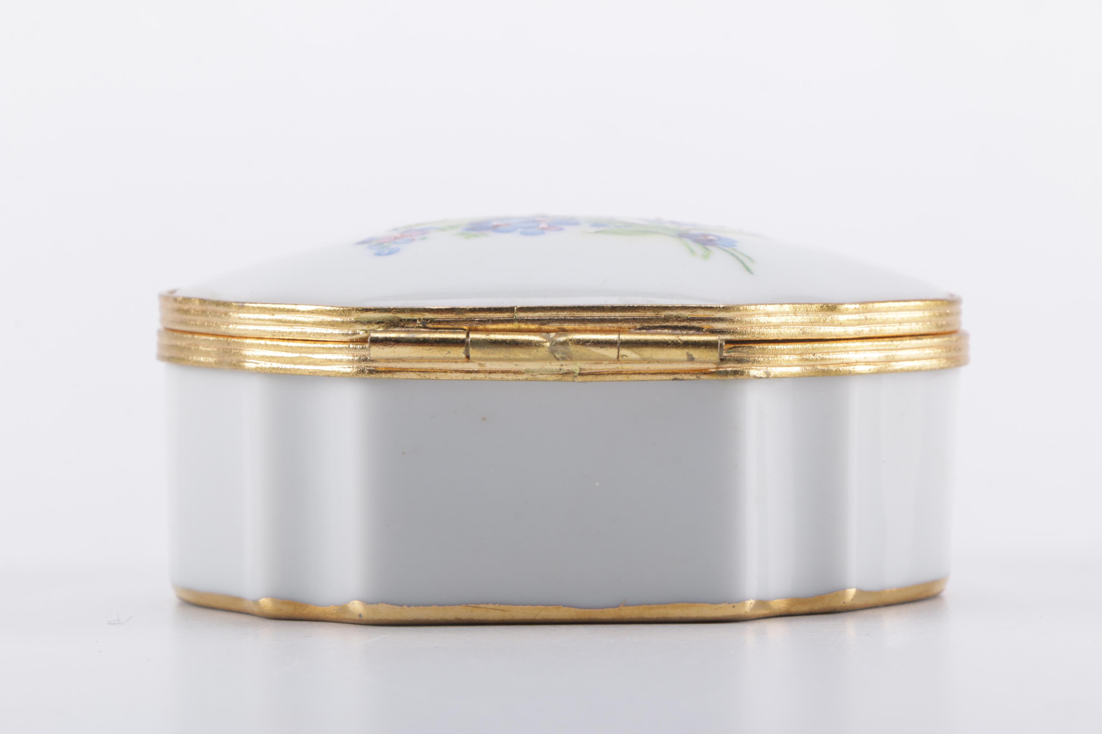 Assorted French Limoges Porcelain Décor