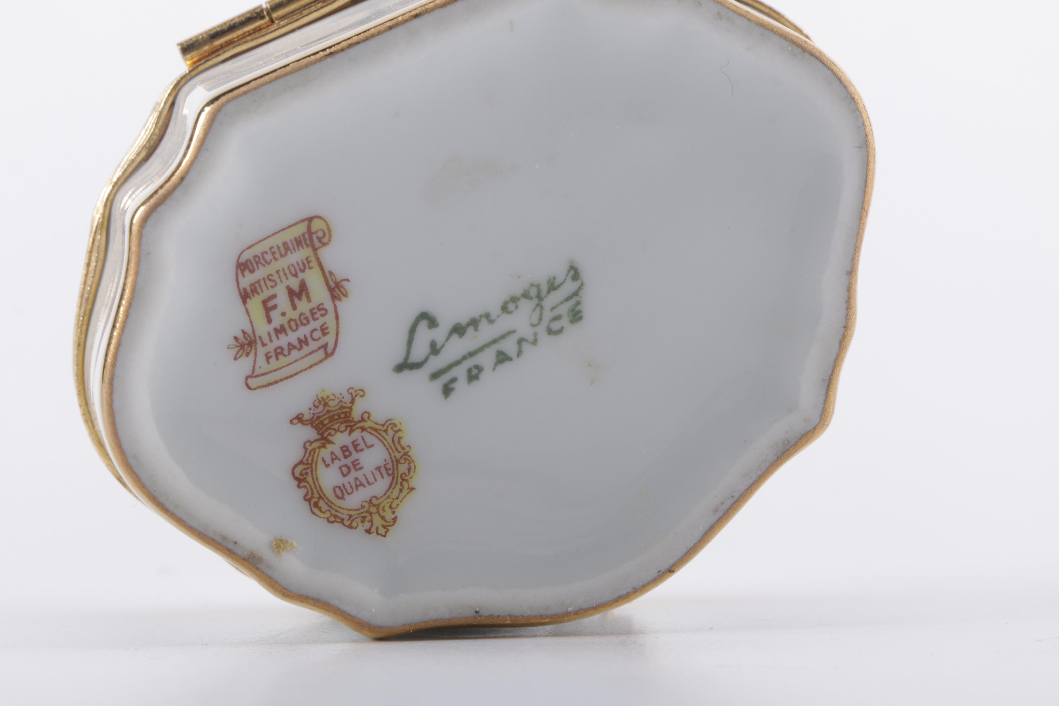 Assorted French Limoges Porcelain Décor